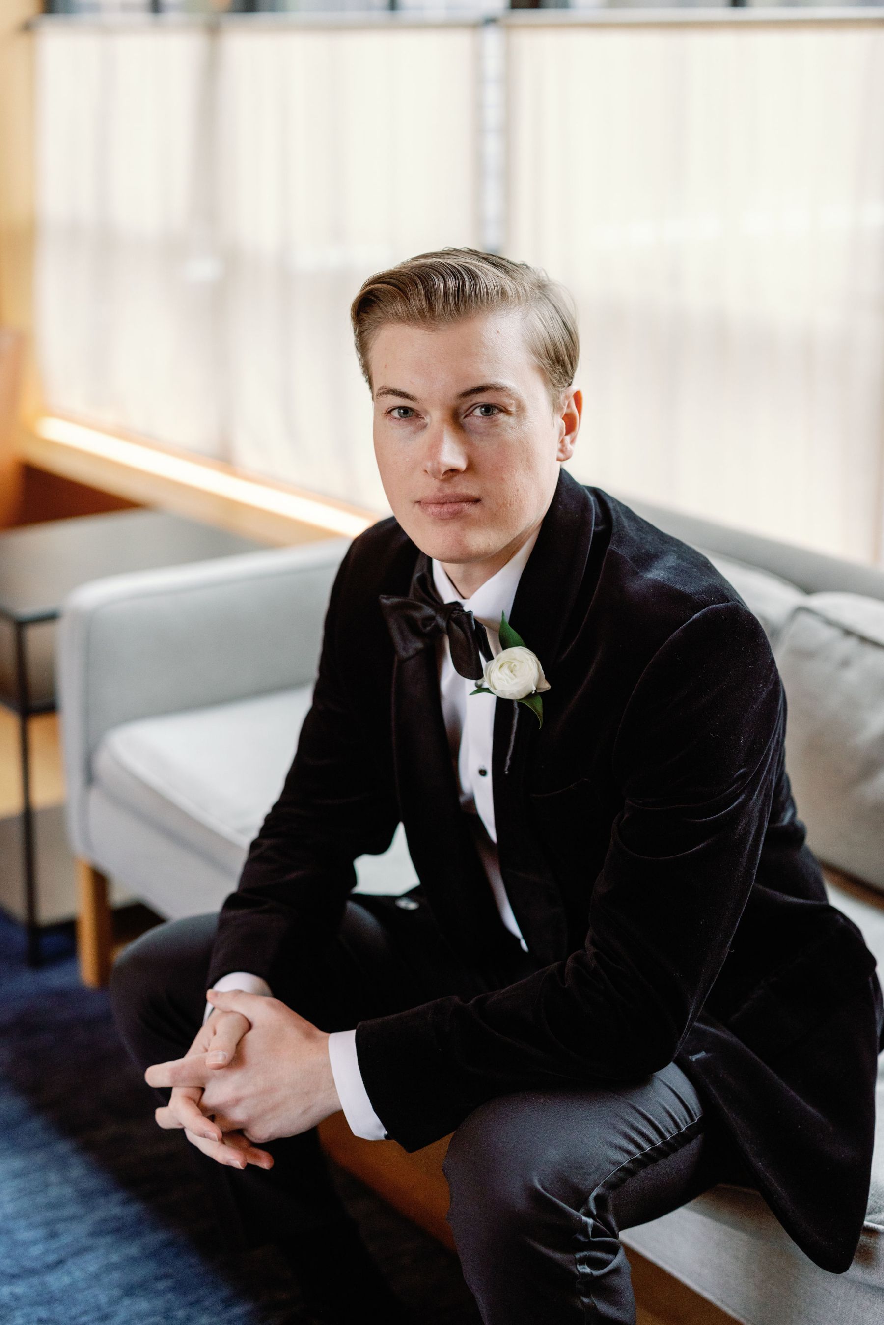 Eternal Devotion at the Shinola Hotel - Jessica &amp; Henry's Timeless Urban Romance photo