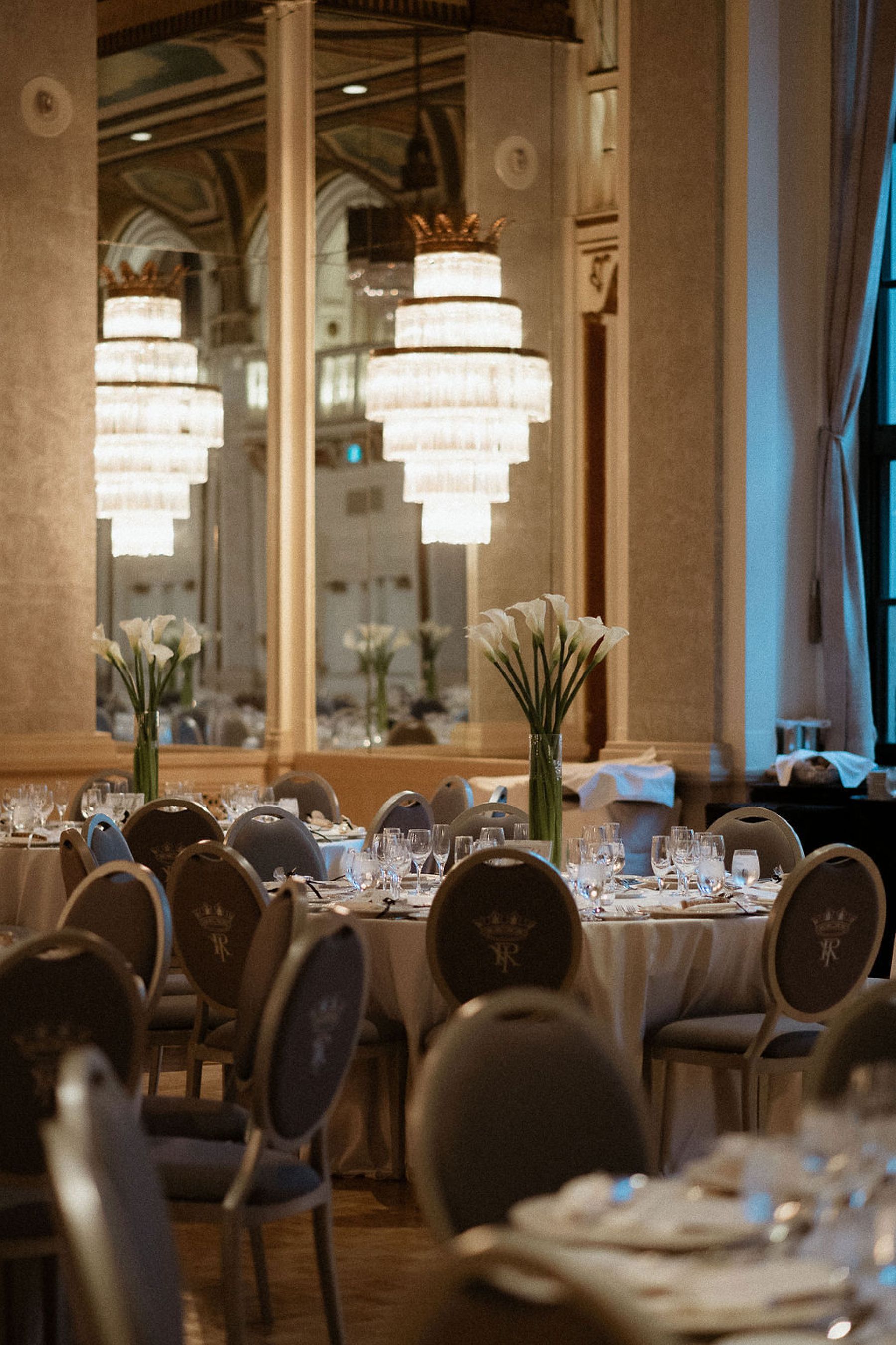 Candlelight, Calla Lilies, and Classic Charm: Nicolette and Victor's Exquisite Nuptials at the Fairmont Royal York Hotel photo