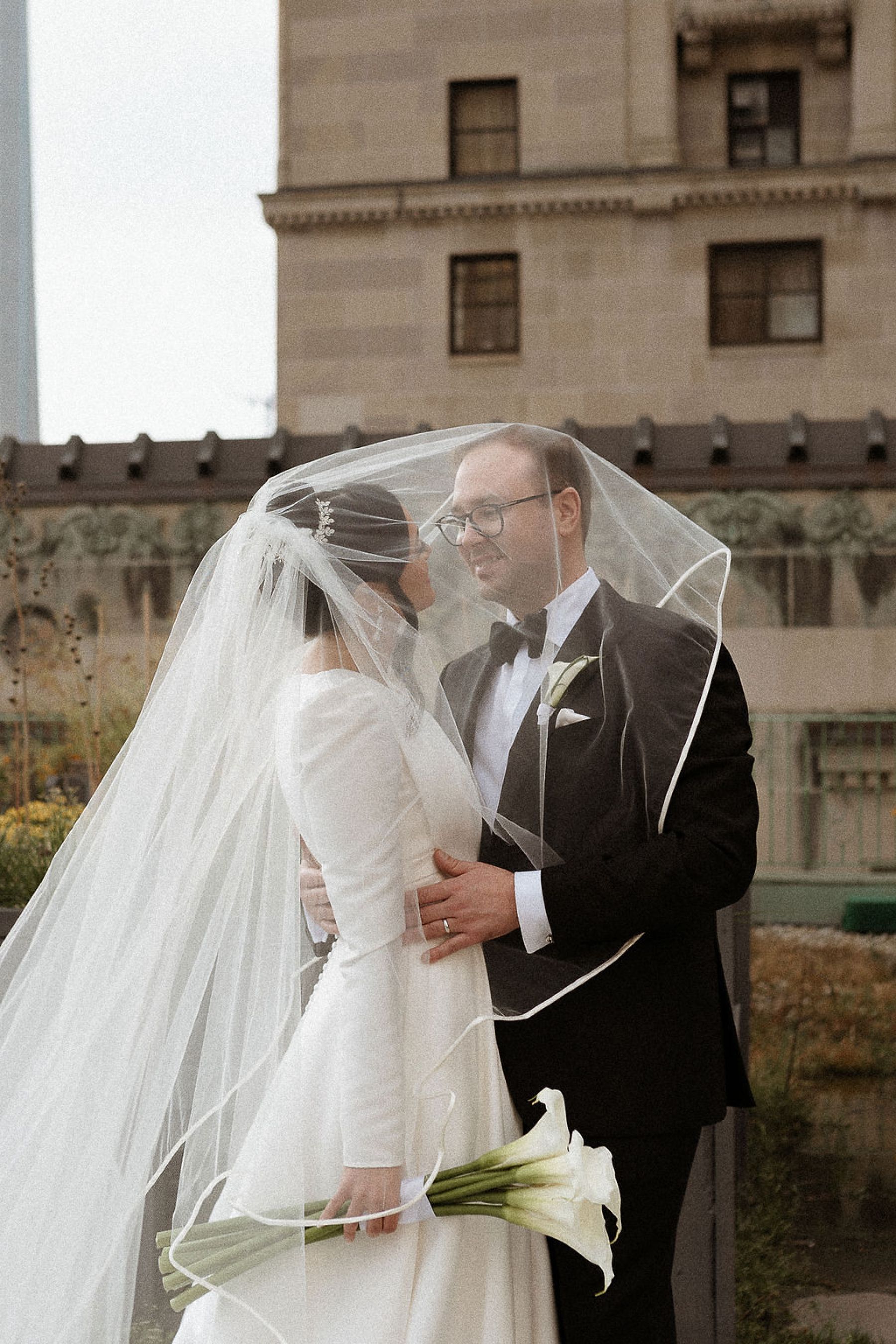 Candlelight, Calla Lilies, and Classic Charm: Nicolette and Victor's Exquisite Nuptials at the Fairmont Royal York Hotel photo
