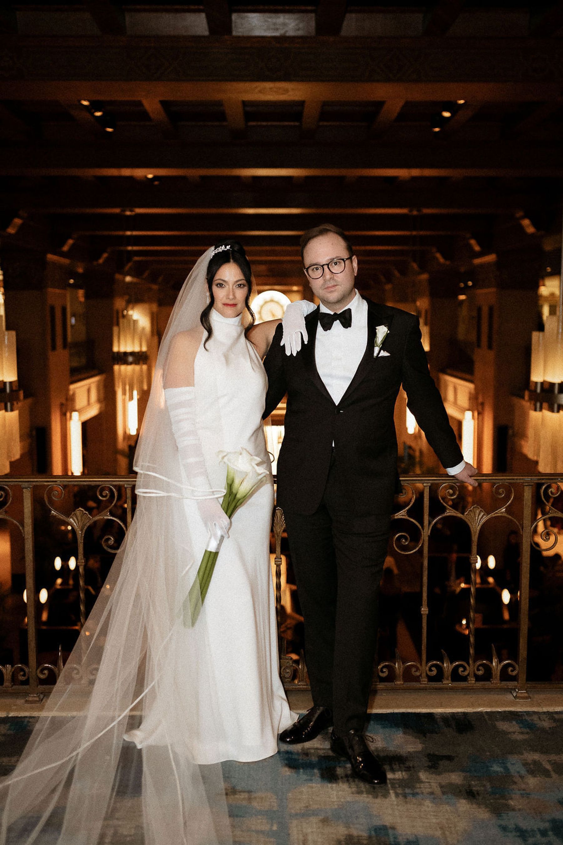 Candlelight, Calla Lilies, and Classic Charm: Nicolette and Victor's Exquisite Nuptials at the Fairmont Royal York Hotel photo