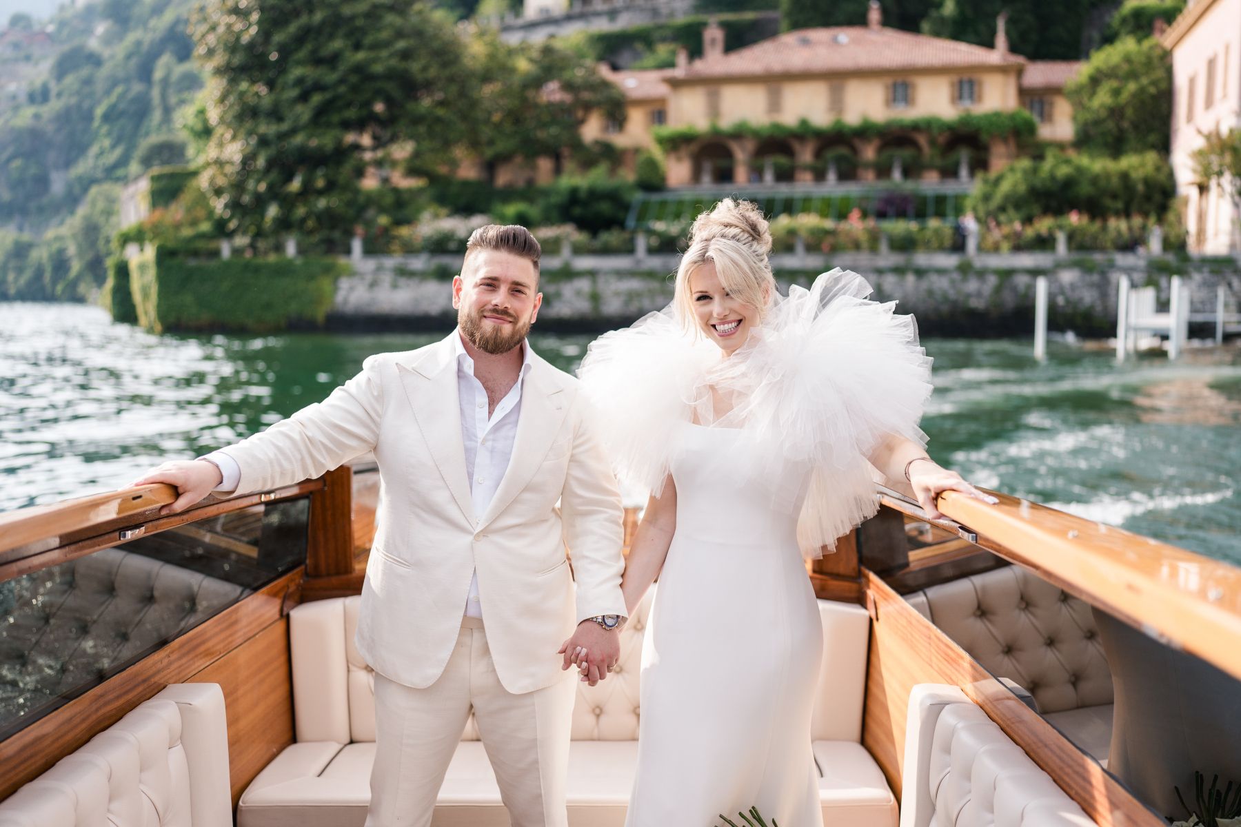 Leah &amp; Lawrence: A Lake Como Love Tale at Villa Pizzo photo