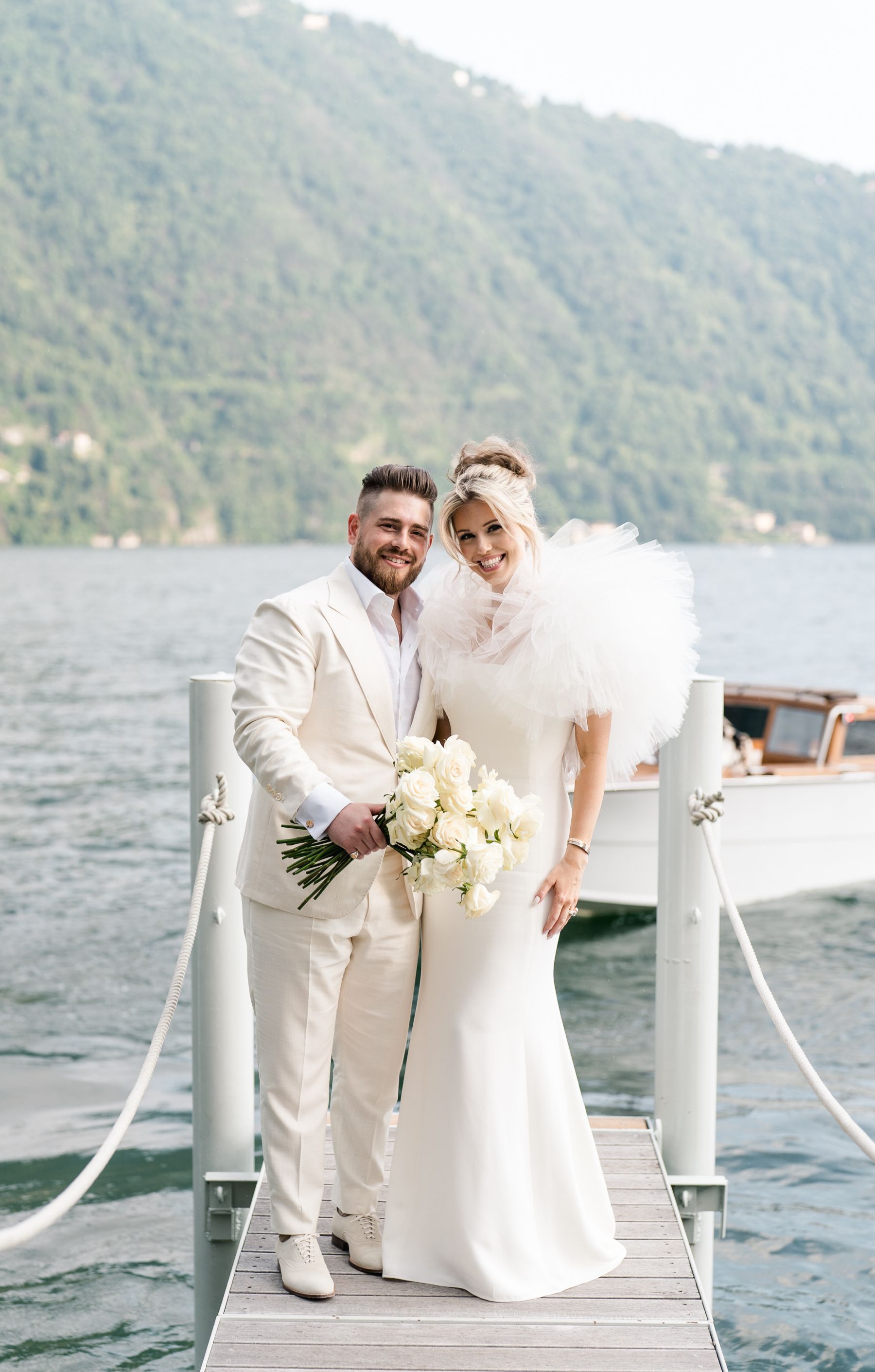 Leah &amp; Lawrence: A Lake Como Love Tale at Villa Pizzo photo
