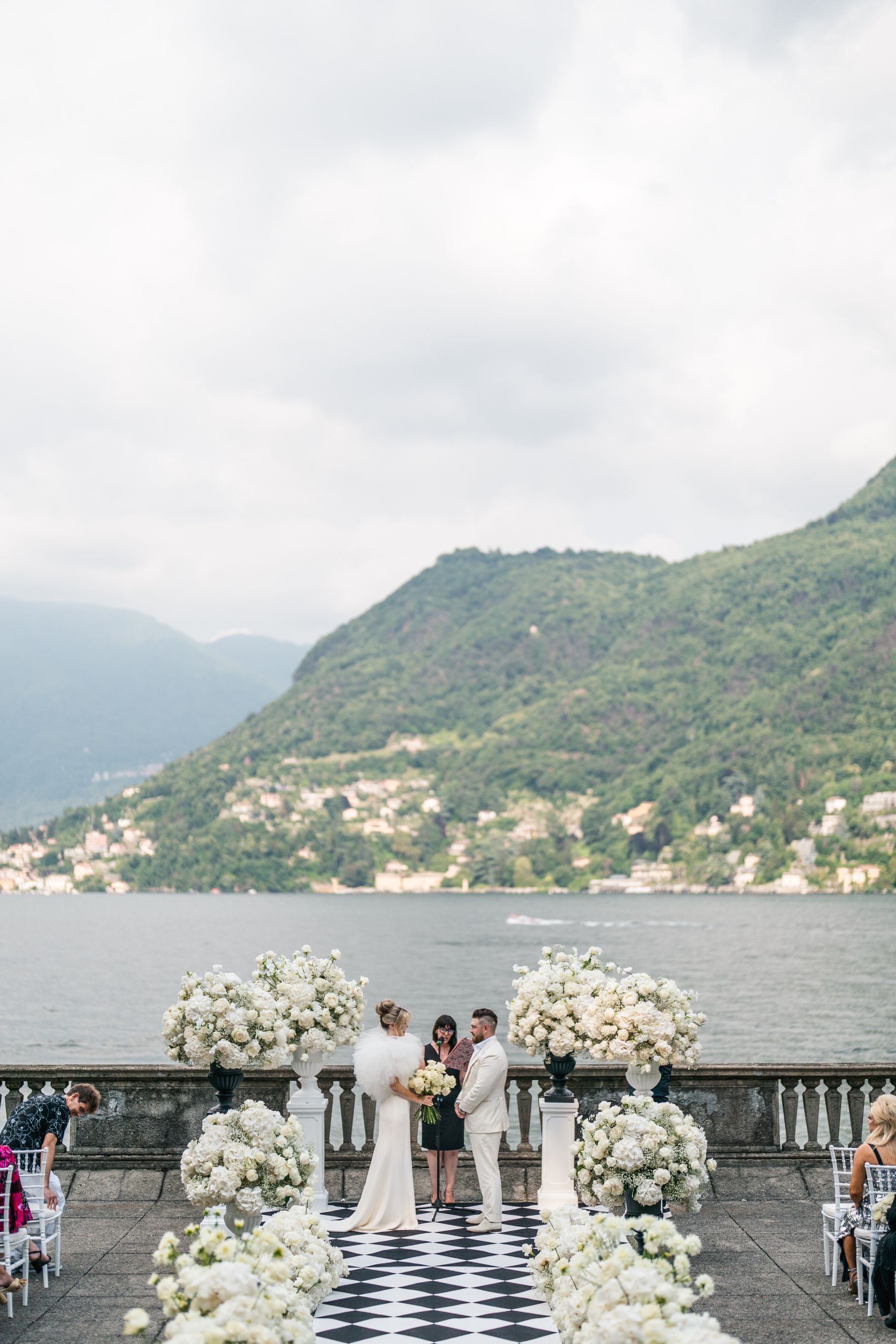 Leah &amp; Lawrence: A Lake Como Love Tale at Villa Pizzo photo