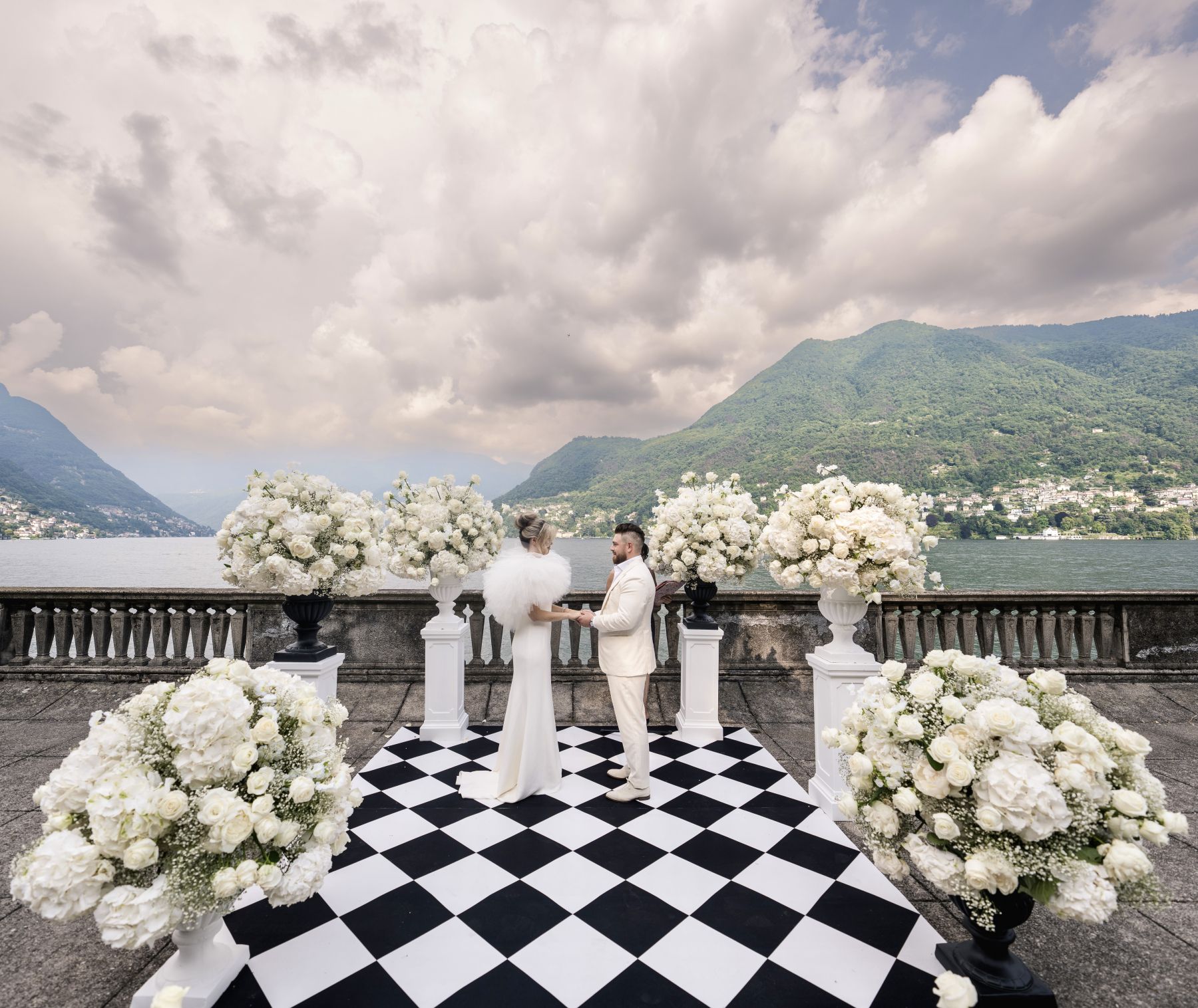 Leah &amp; Lawrence: A Lake Como Love Tale at Villa Pizzo photo