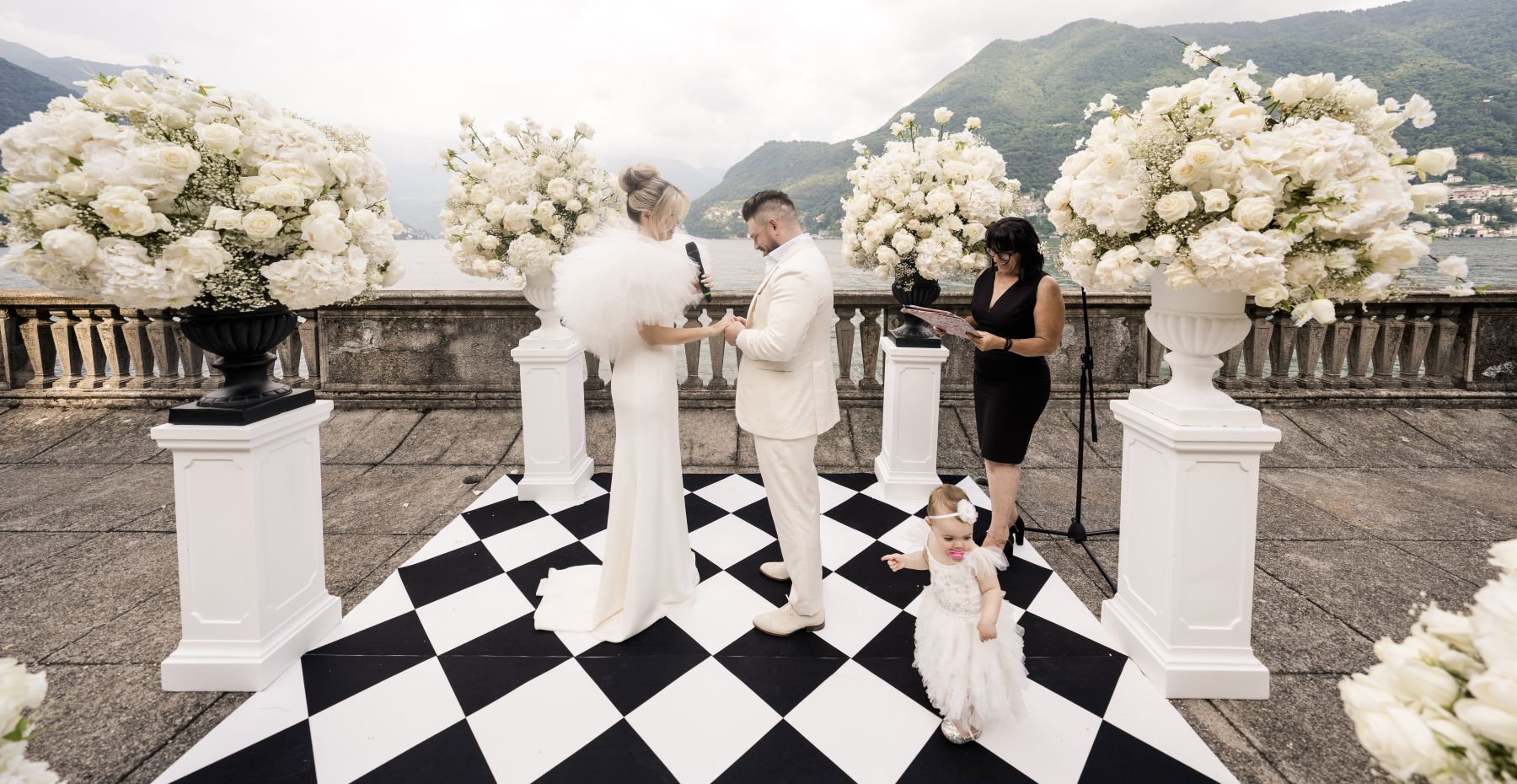 Leah &amp; Lawrence: A Lake Como Love Tale at Villa Pizzo photo