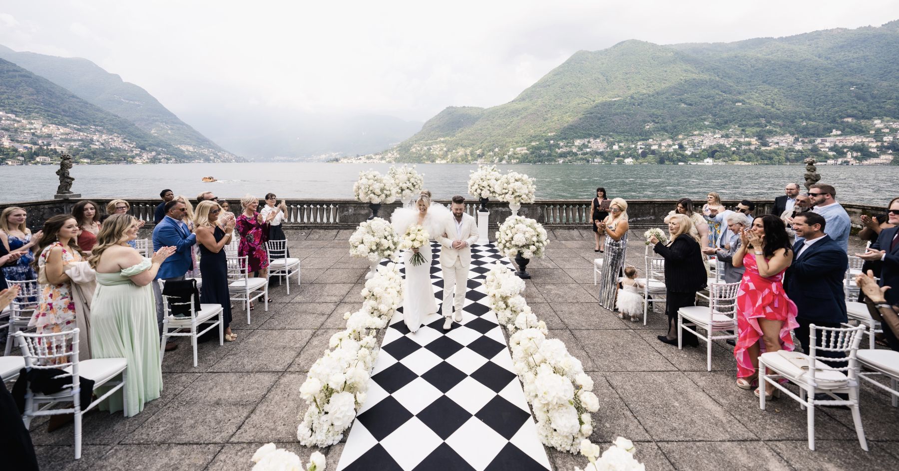 Leah &amp; Lawrence: A Lake Como Love Tale at Villa Pizzo photo