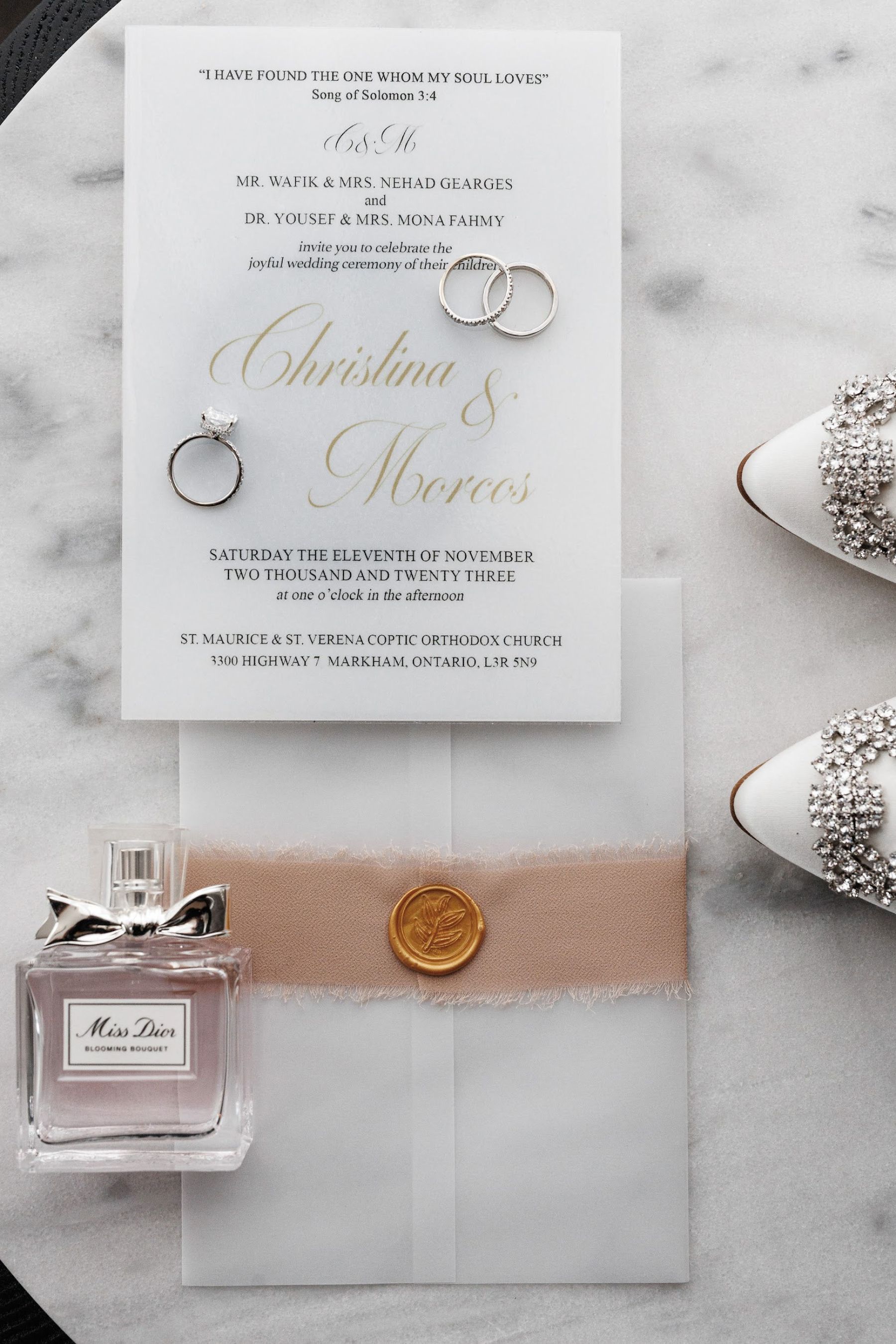 Christina &amp; Morcos: A Universal Studio Eventspace Wedding Filled with Modern Flair photo
