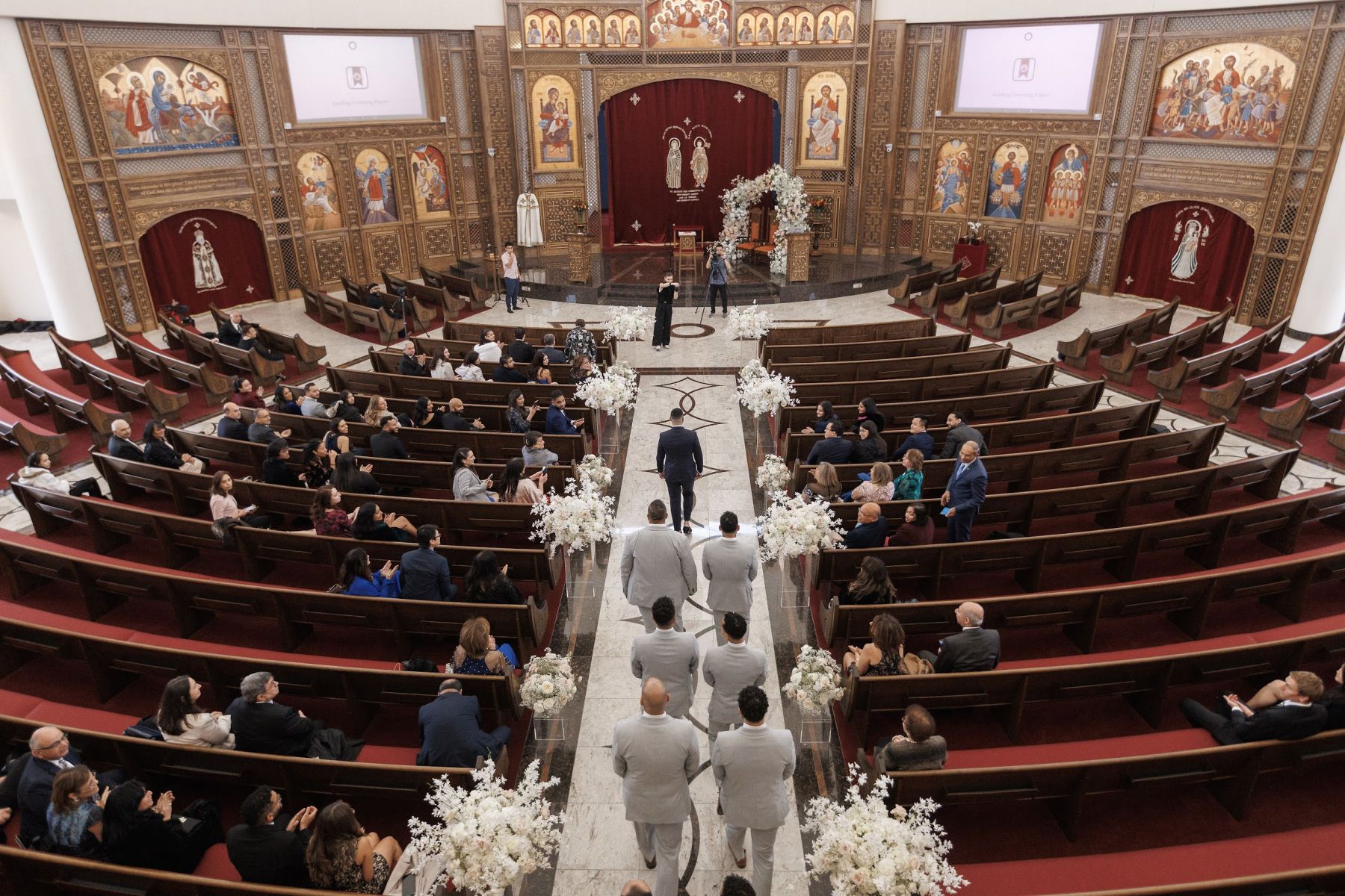 Christina &amp; Morcos: A Universal Studio Eventspace Wedding Filled with Modern Flair photo