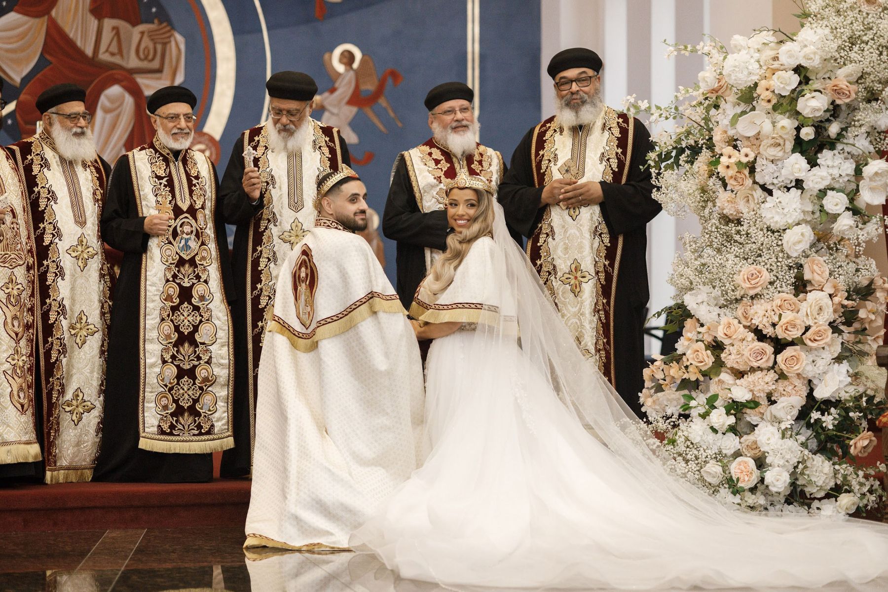 Christina &amp; Morcos: A Universal Studio Eventspace Wedding Filled with Modern Flair photo