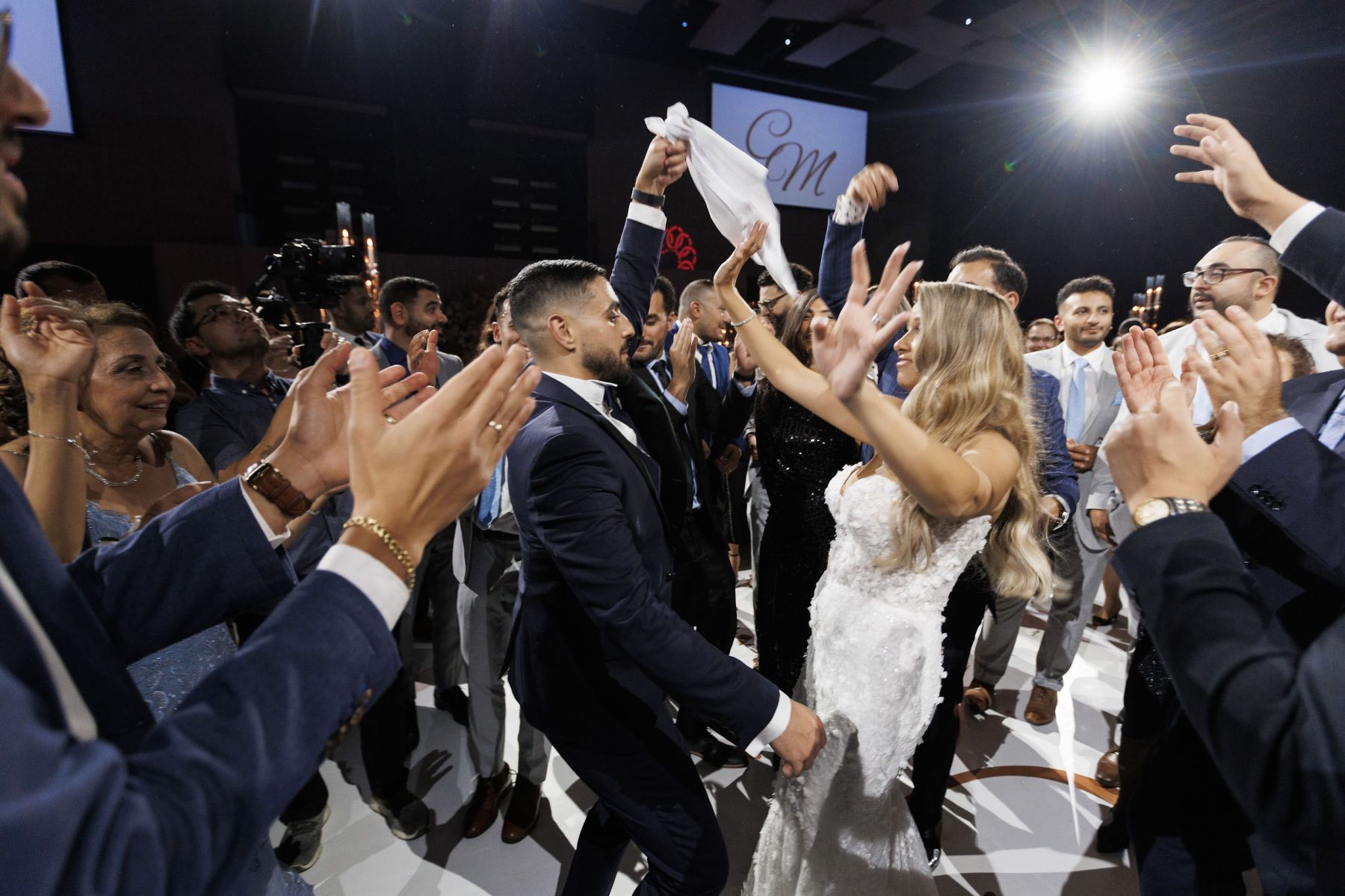 Christina &amp; Morcos: A Universal Studio Eventspace Wedding Filled with Modern Flair photo