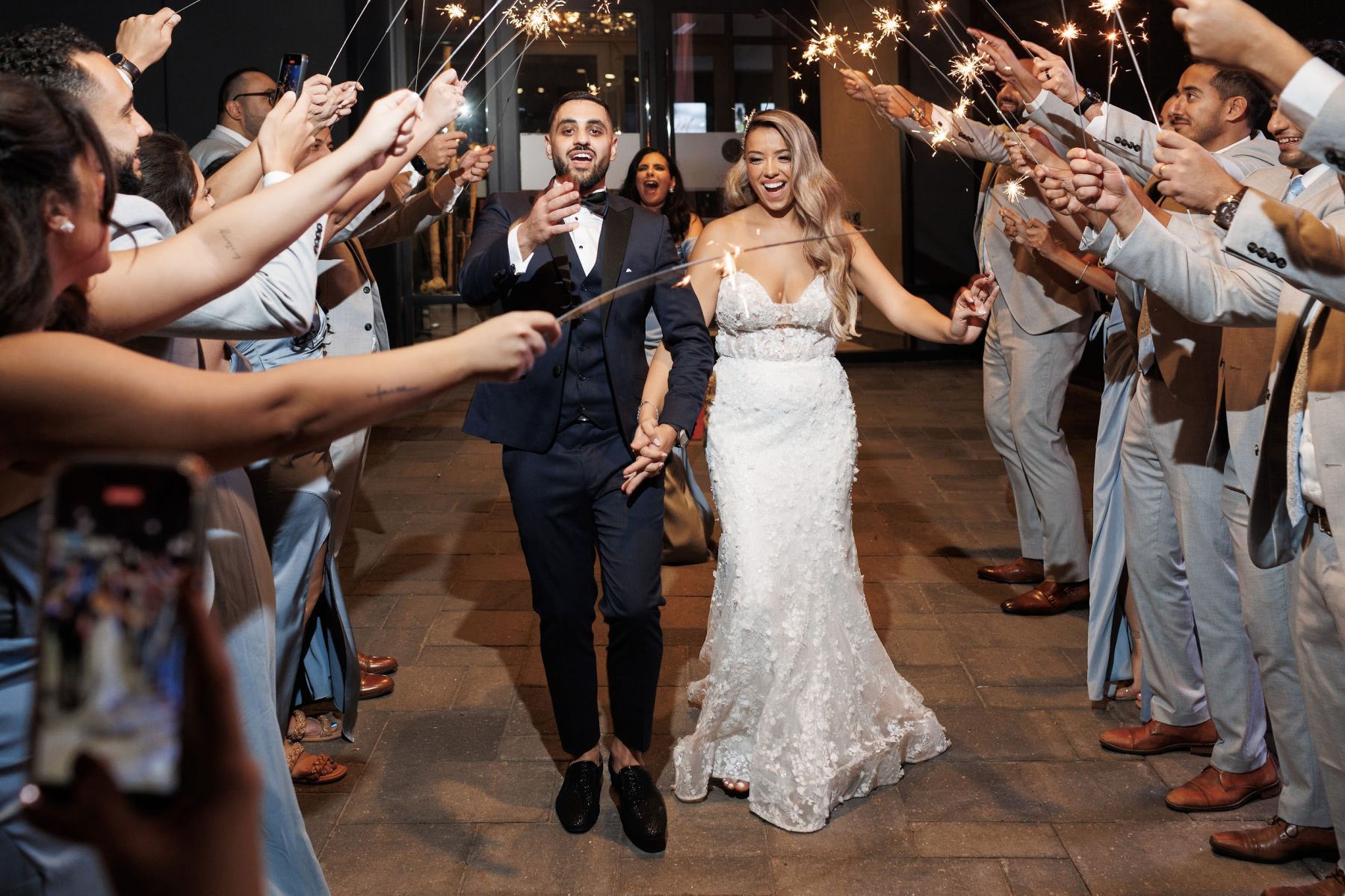 Christina &amp; Morcos: A Universal Studio Eventspace Wedding Filled with Modern Flair photo