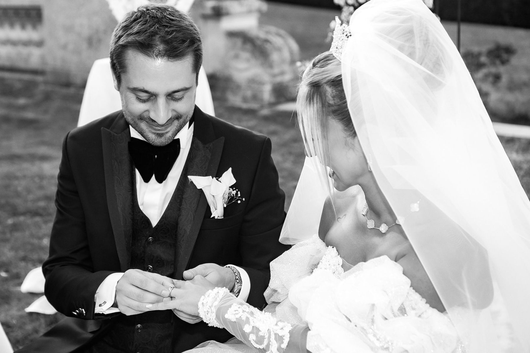 Two Cultures, One Precious Union: Ayda and William's Exquisite Franco-Persian Celebration at Château de Bouffémont photo