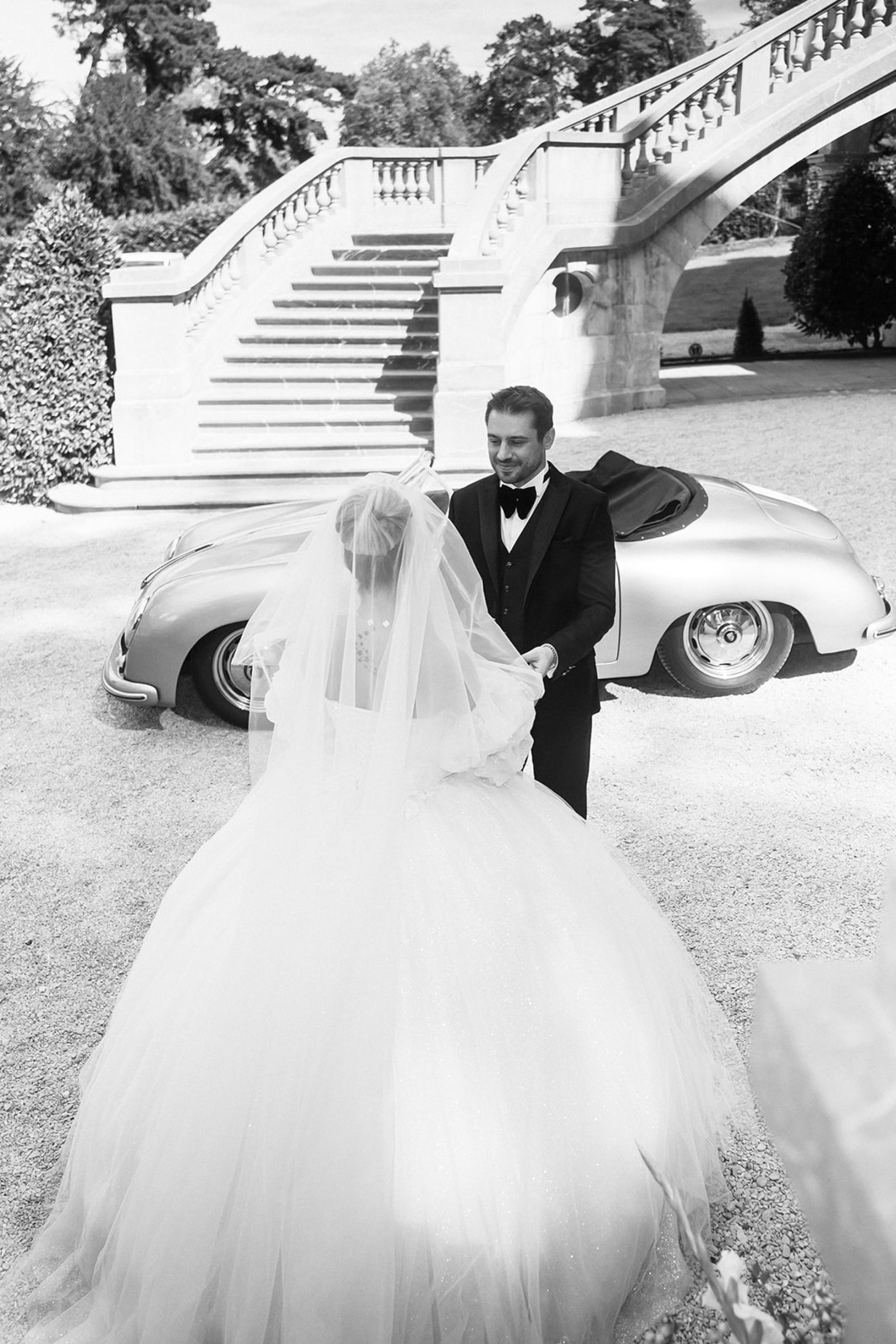 Two Cultures, One Precious Union: Ayda and William's Exquisite Franco-Persian Celebration at Château de Bouffémont photo