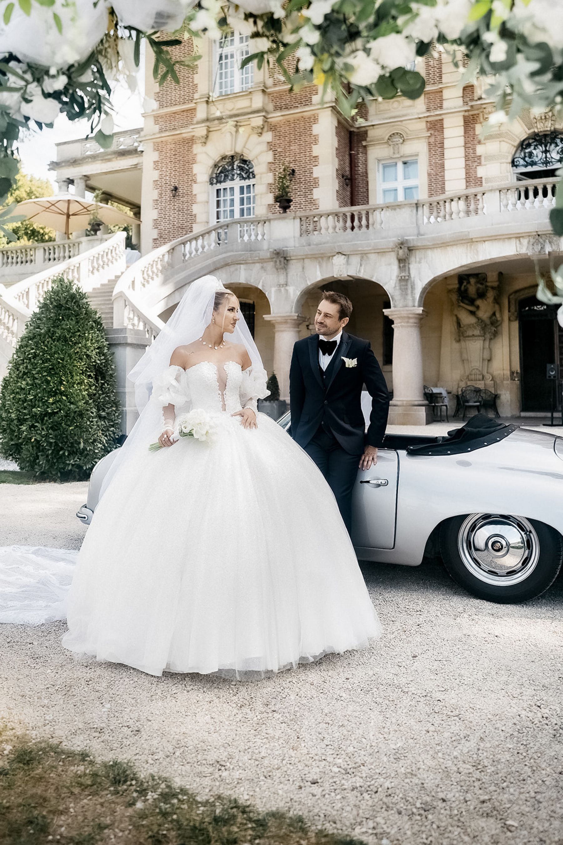 Two Cultures, One Precious Union: Ayda and William's Exquisite Franco-Persian Celebration at Château de Bouffémont photo