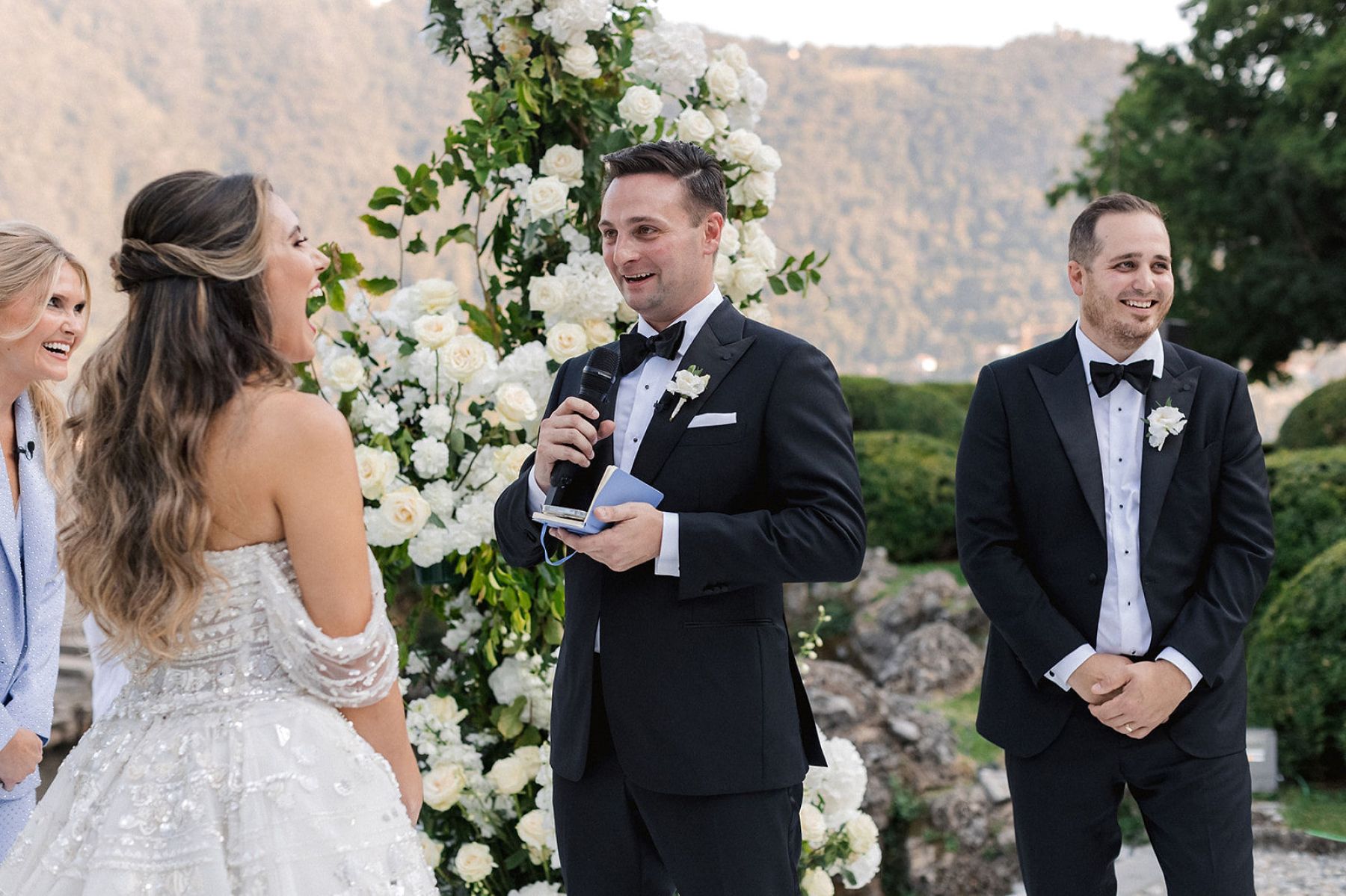 Roxanna &amp; Mike's Amore Immortale: A Timeless Affair at Villa Erba photo