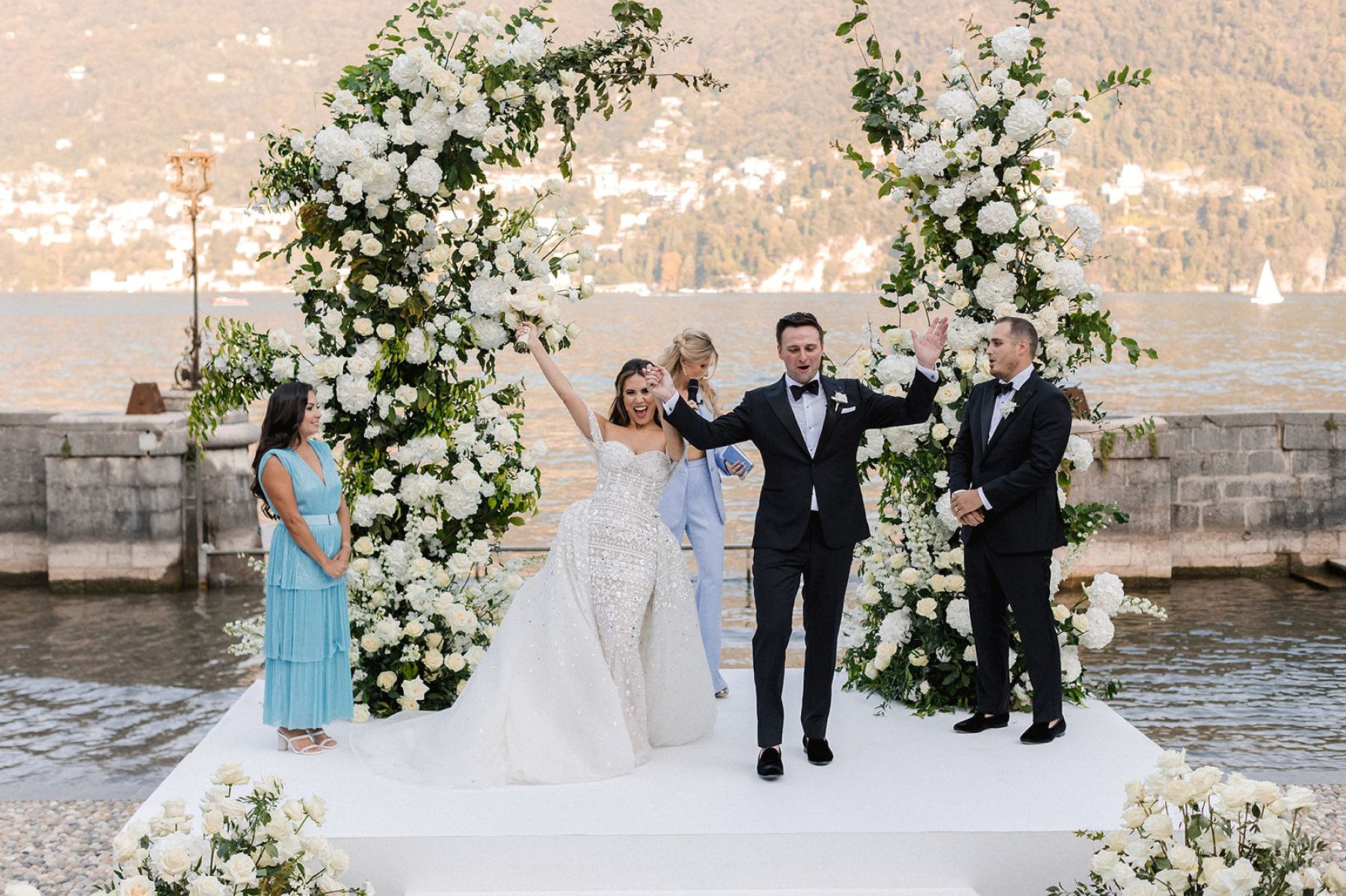 Roxanna &amp; Mike's Amore Immortale: A Timeless Affair at Villa Erba photo