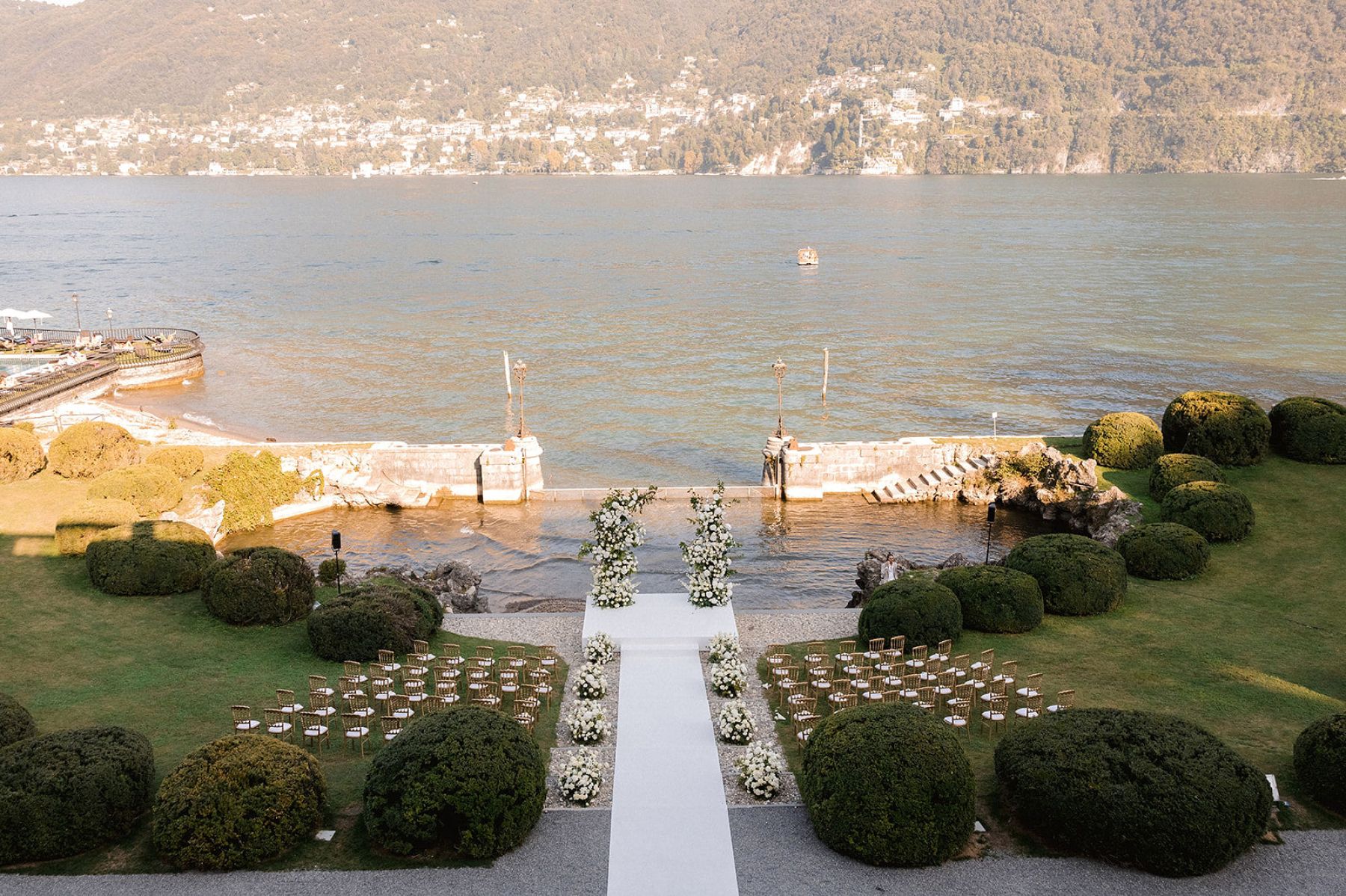 Roxanna &amp; Mike's Amore Immortale: A Timeless Affair at Villa Erba photo