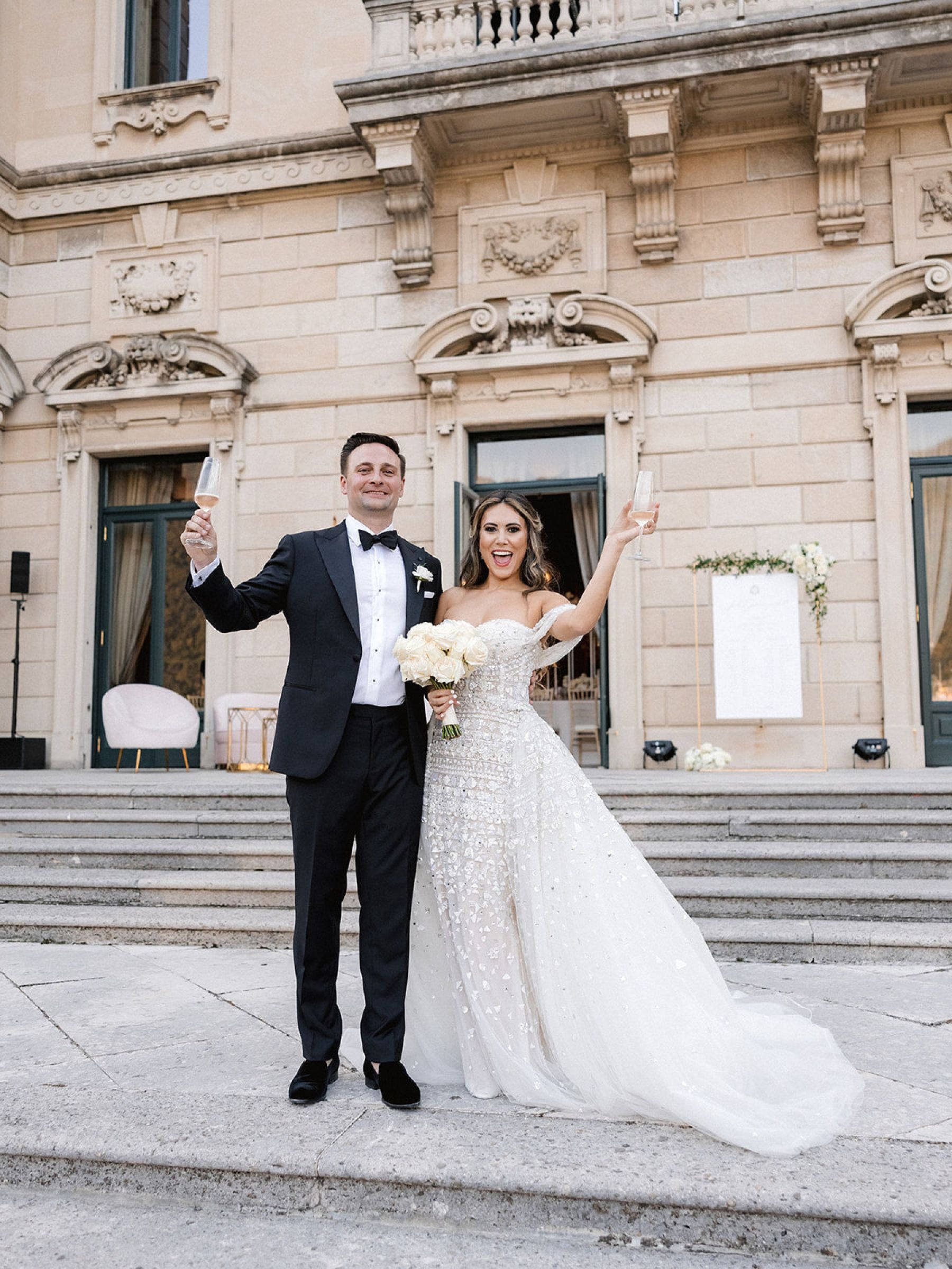 Roxanna &amp; Mike's Amore Immortale: A Timeless Affair at Villa Erba photo