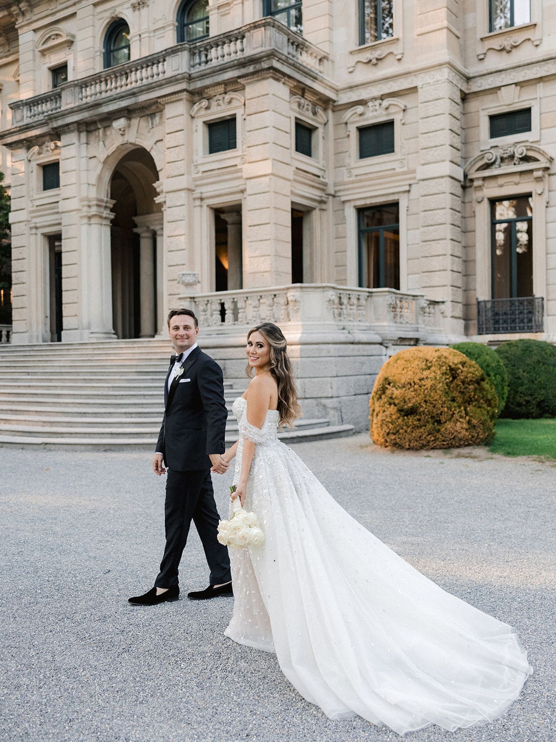 Roxanna &amp; Mike's Amore Immortale: A Timeless Affair at Villa Erba photo