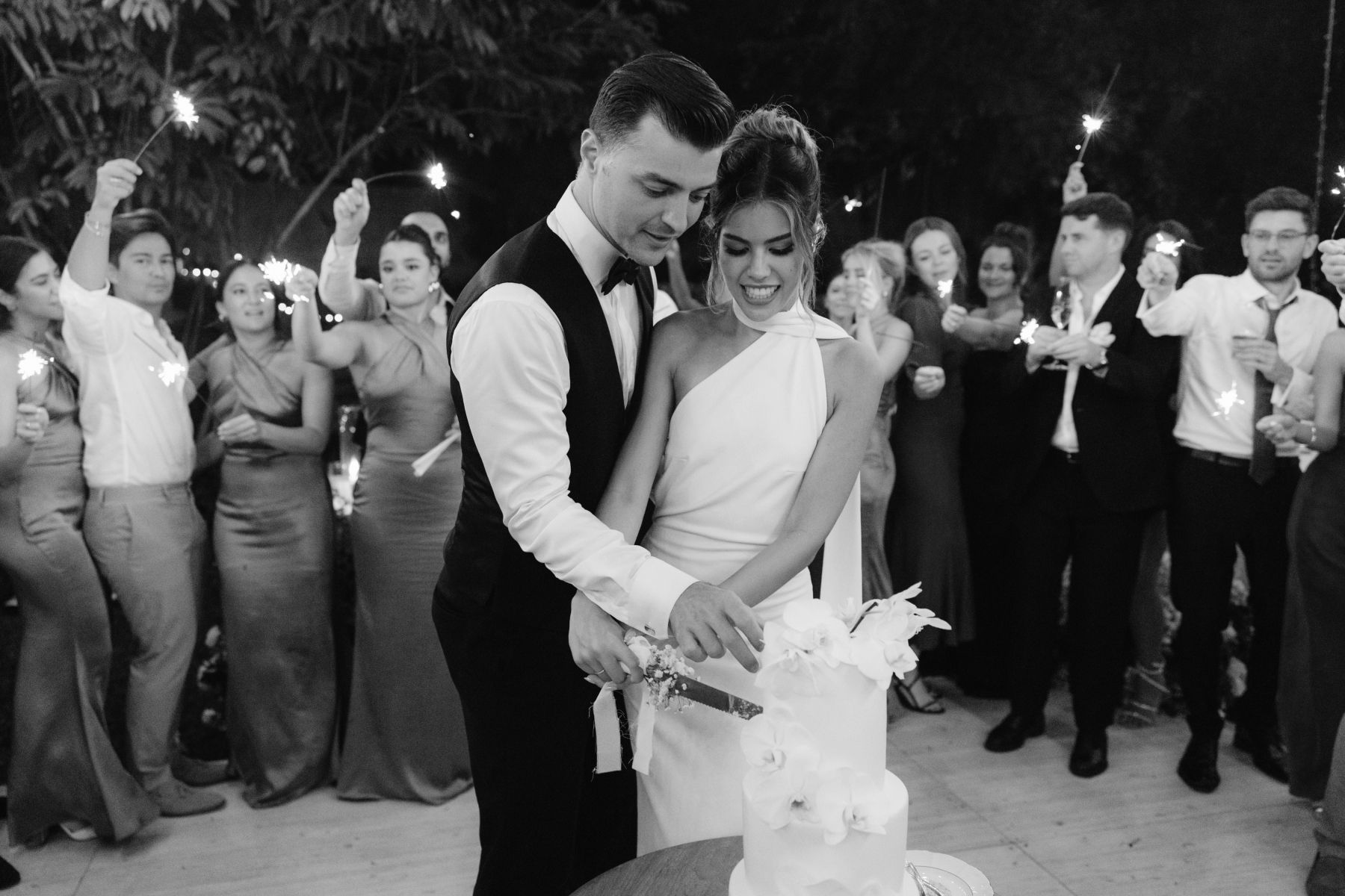 Under the Phuket Skies: The Love Story of Sarah and Matthew at the Rosewood photo