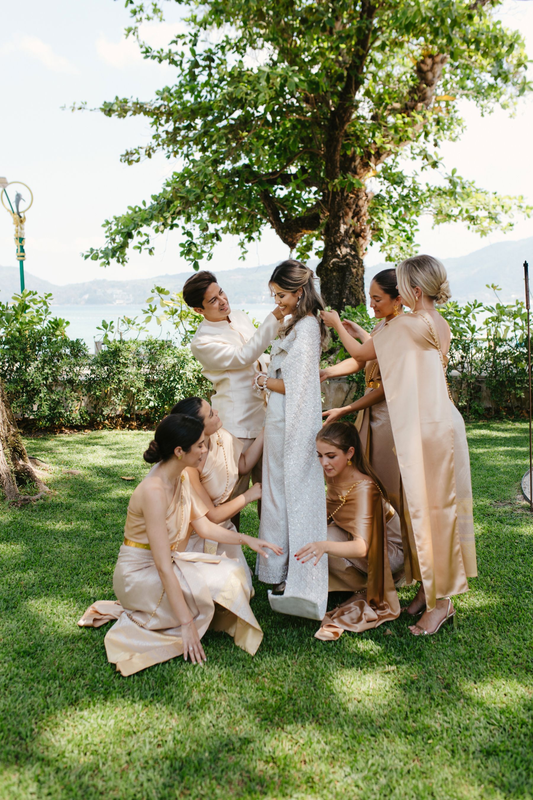 Under the Phuket Skies: The Love Story of Sarah and Matthew at the Rosewood photo