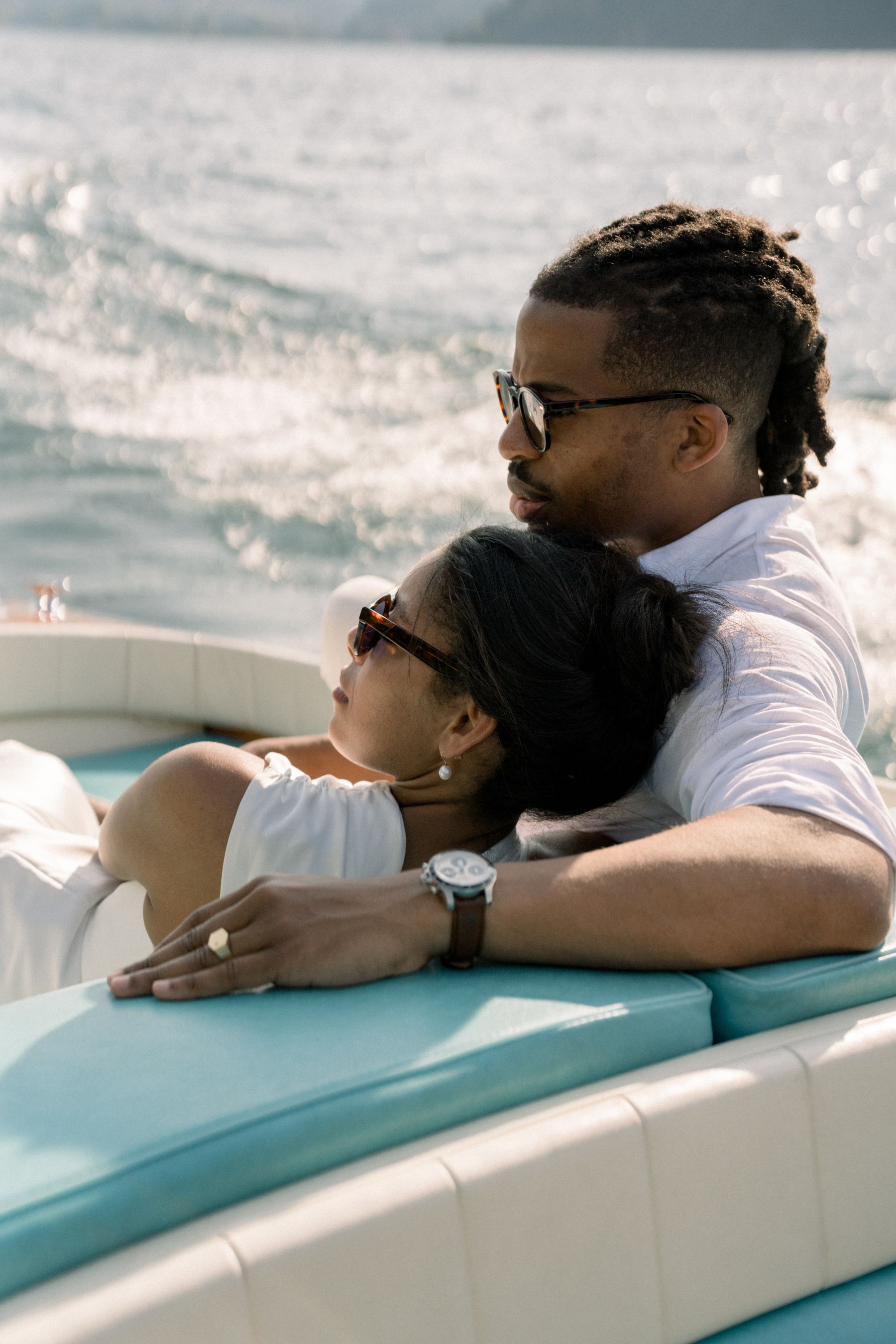 Rainbows After the Rain: Jasmine and Kristopher's Joyful Union at Villa Pizzo photo