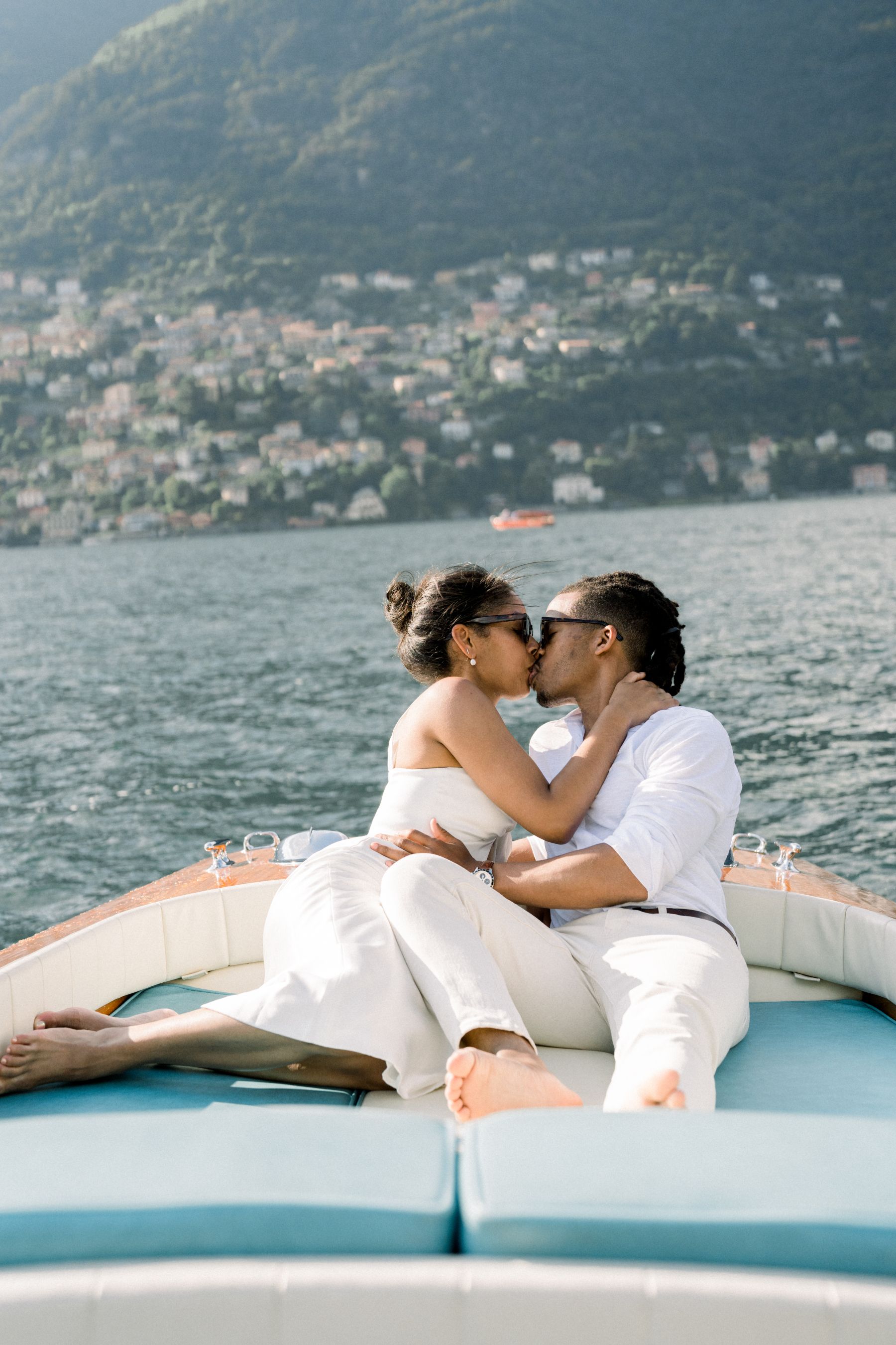 Rainbows After the Rain: Jasmine and Kristopher's Joyful Union at Villa Pizzo photo