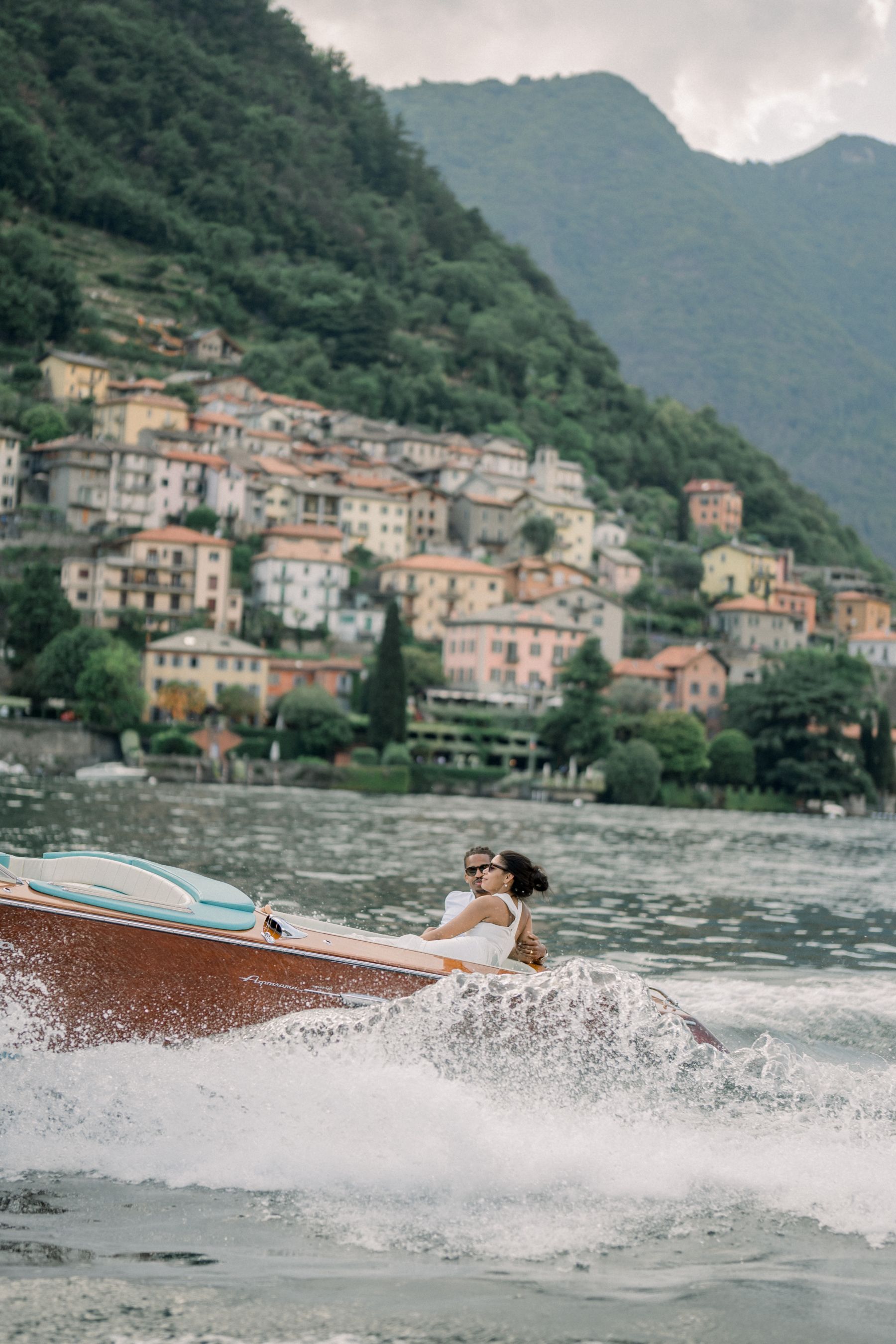 Rainbows After the Rain: Jasmine and Kristopher's Joyful Union at Villa Pizzo photo