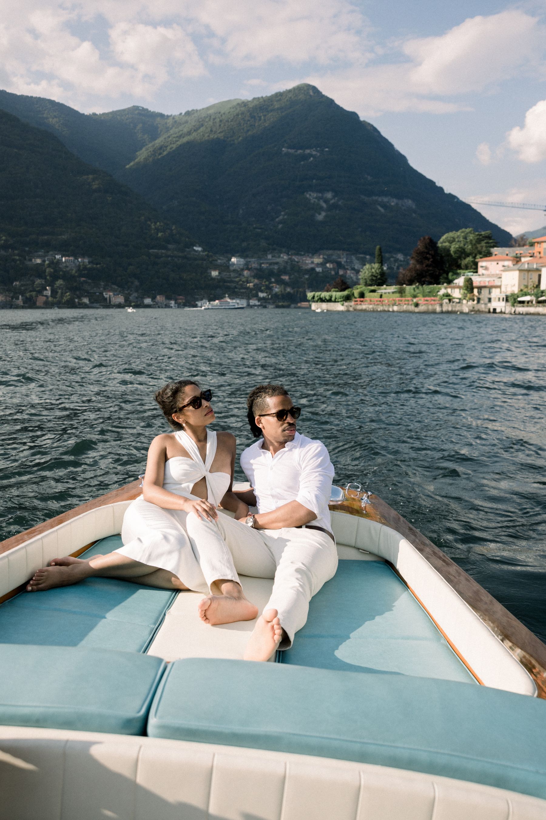 Rainbows After the Rain: Jasmine and Kristopher's Joyful Union at Villa Pizzo photo