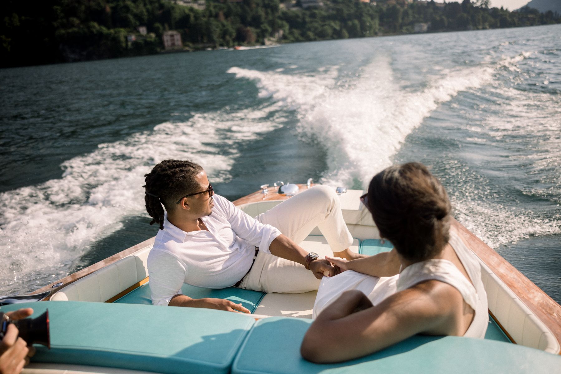 Rainbows After the Rain: Jasmine and Kristopher's Joyful Union at Villa Pizzo photo