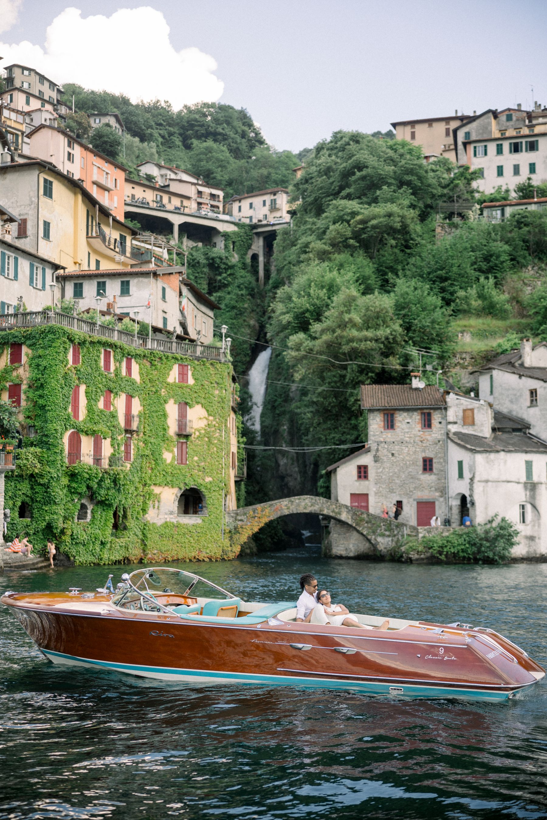 Rainbows After the Rain: Jasmine and Kristopher's Joyful Union at Villa Pizzo photo