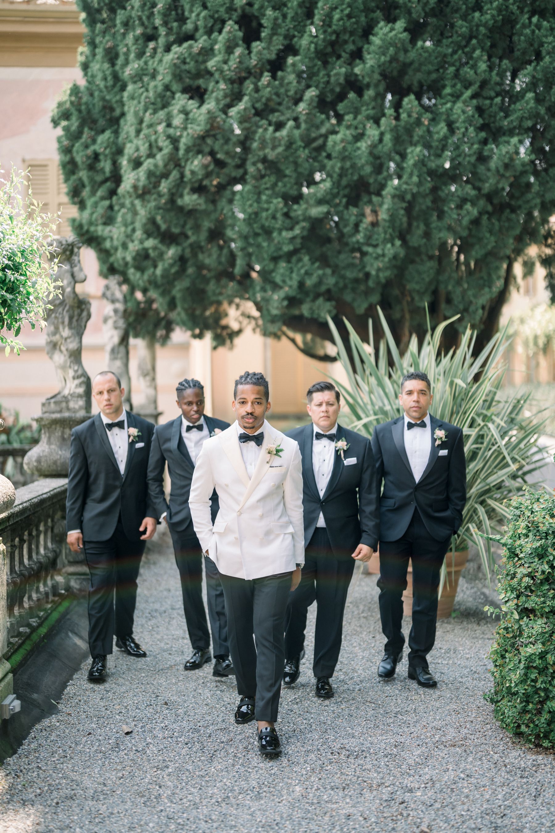 Rainbows After the Rain: Jasmine and Kristopher's Joyful Union at Villa Pizzo photo