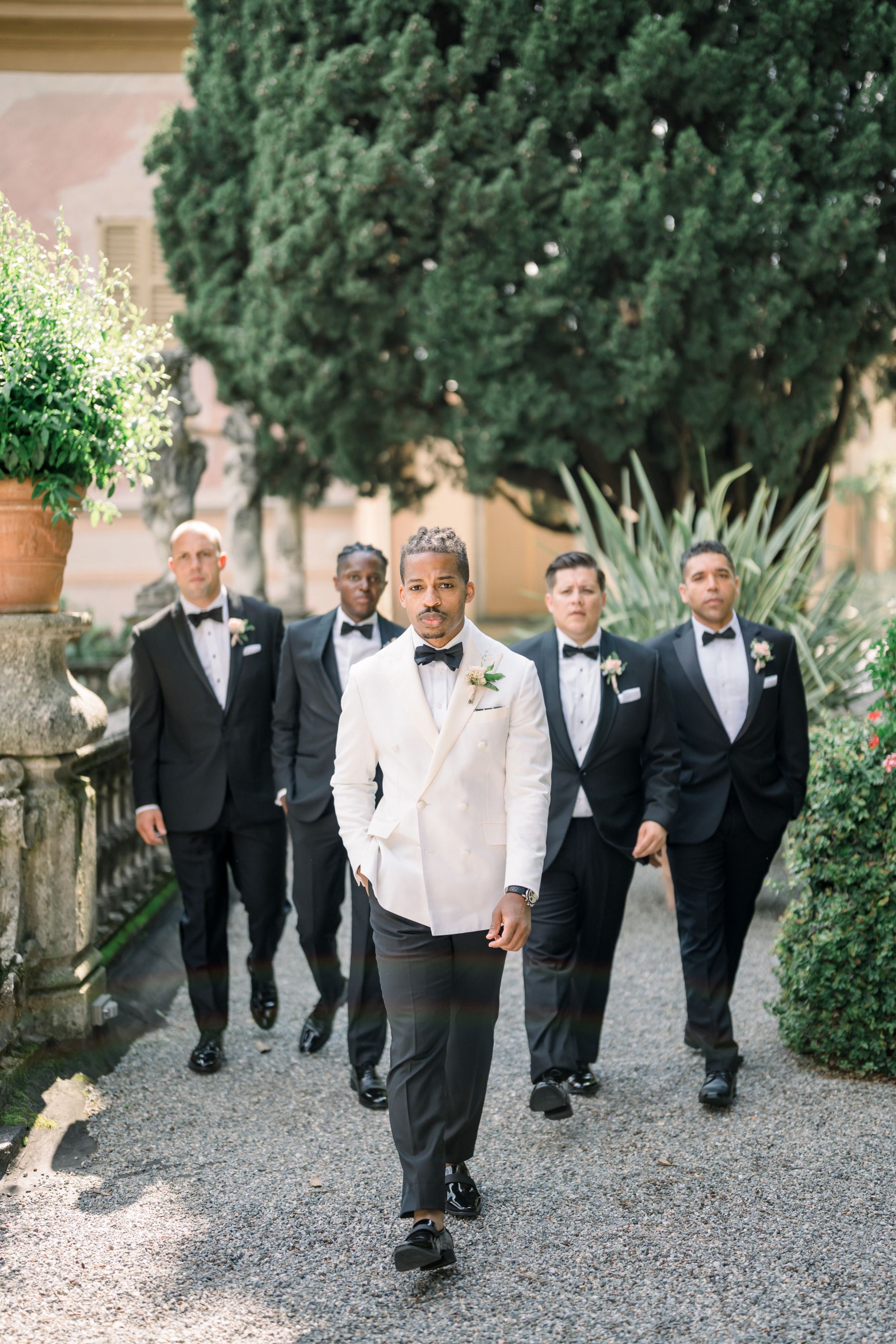 Rainbows After the Rain: Jasmine and Kristopher's Joyful Union at Villa Pizzo photo