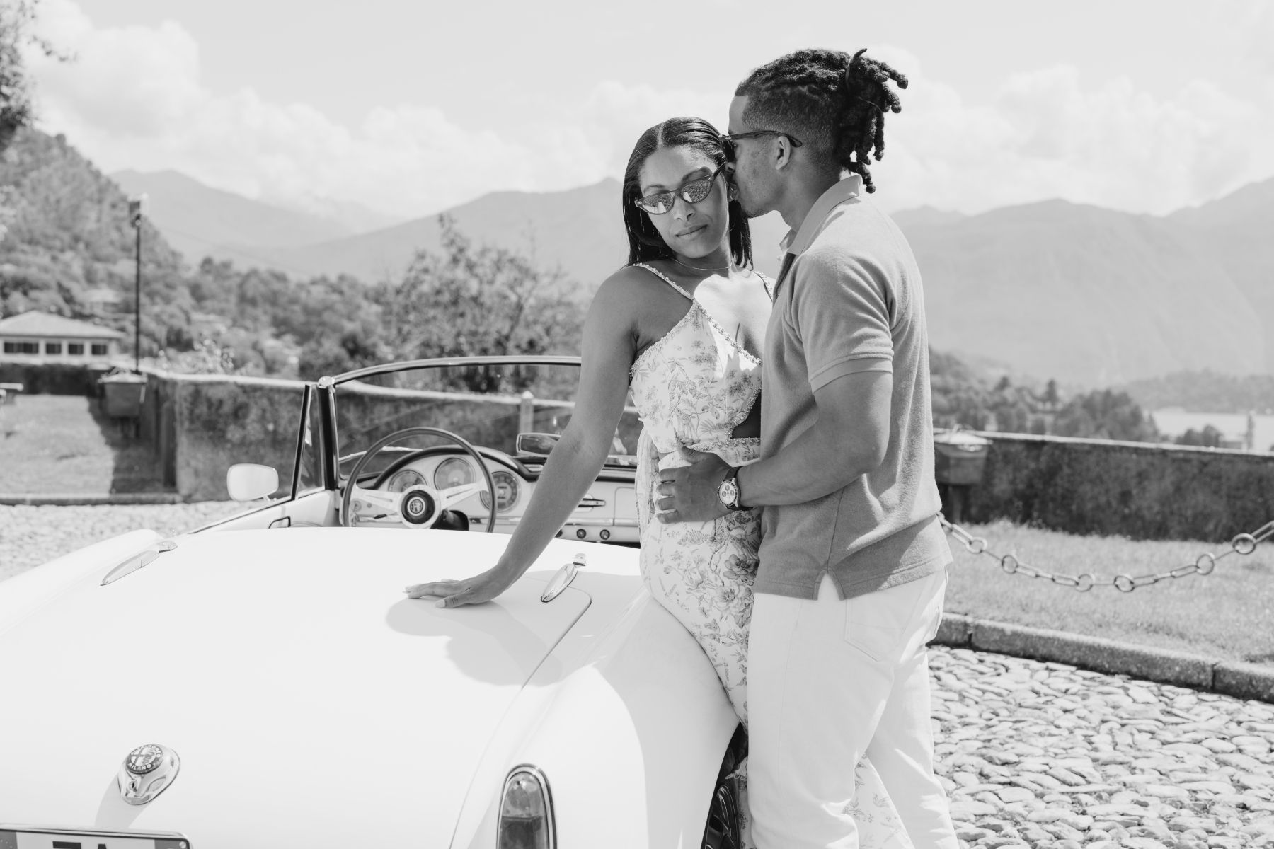 Rainbows After the Rain: Jasmine and Kristopher's Joyful Union at Villa Pizzo photo