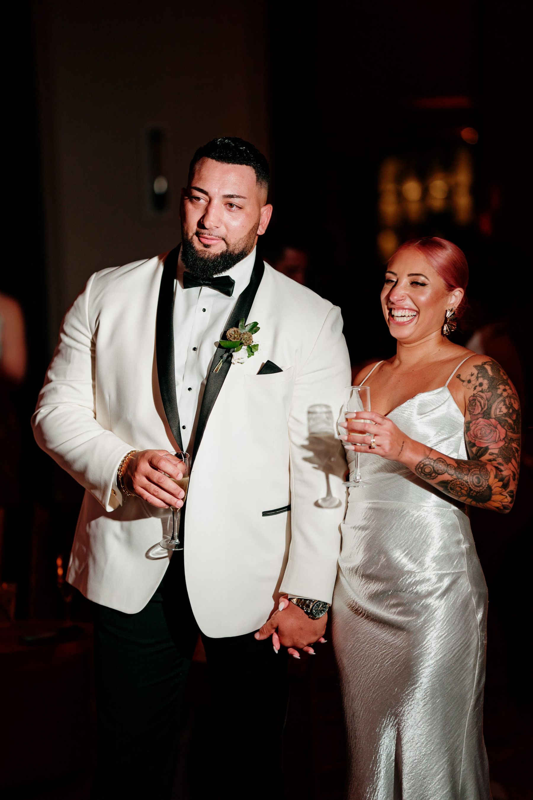 Meant to Be: Lisa and Chris' Enchanting Seaside Vows at Mondrian South Beach photo