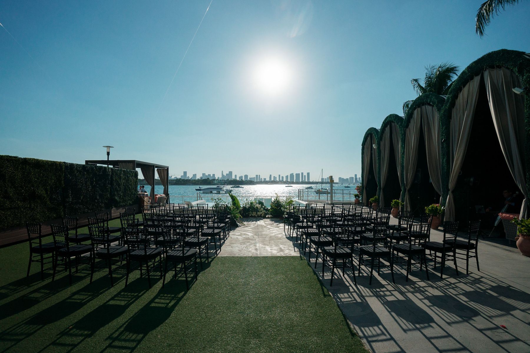 Meant to Be: Lisa and Chris' Enchanting Seaside Vows at Mondrian South Beach photo
