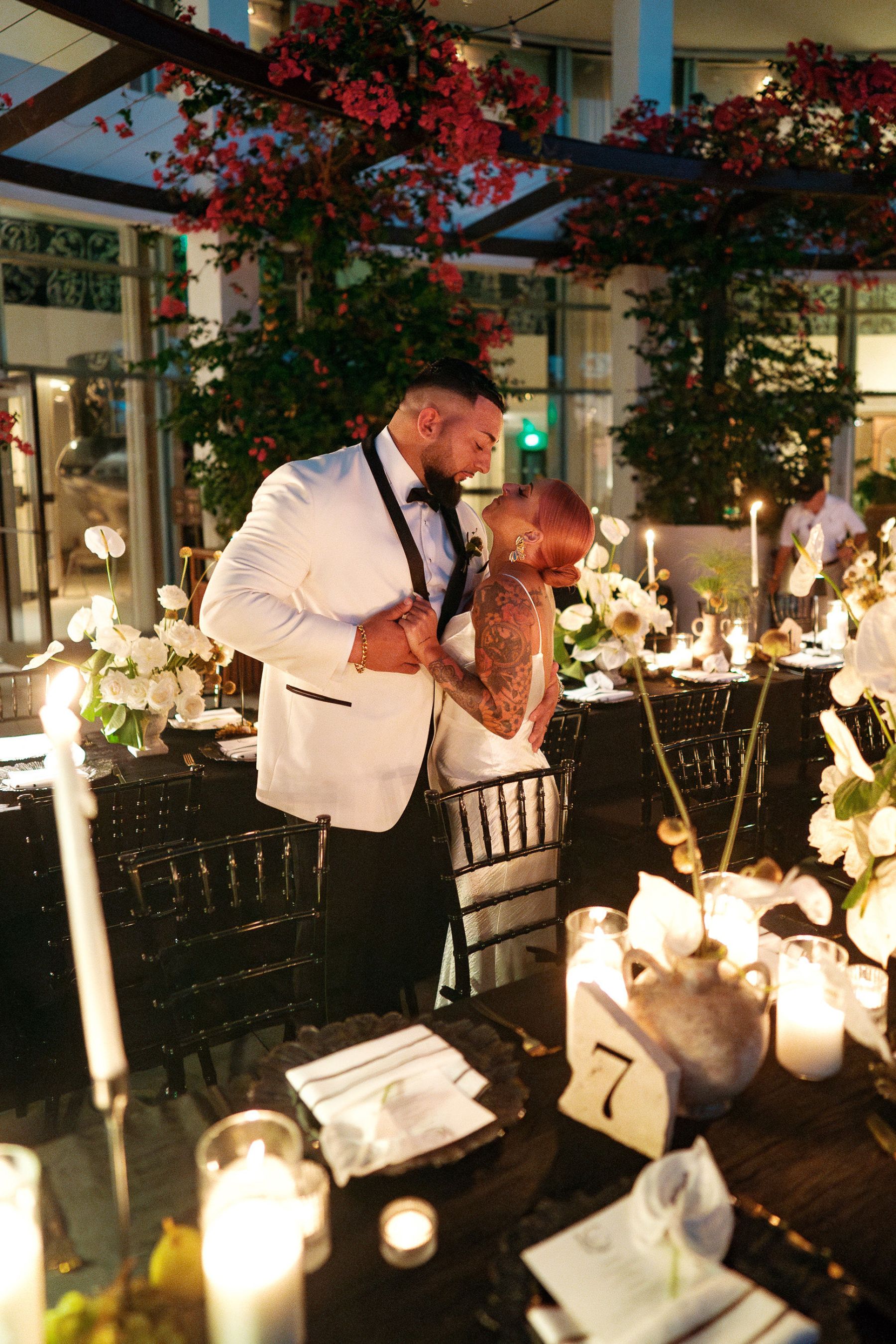 Meant to Be: Lisa and Chris' Enchanting Seaside Vows at Mondrian South Beach photo