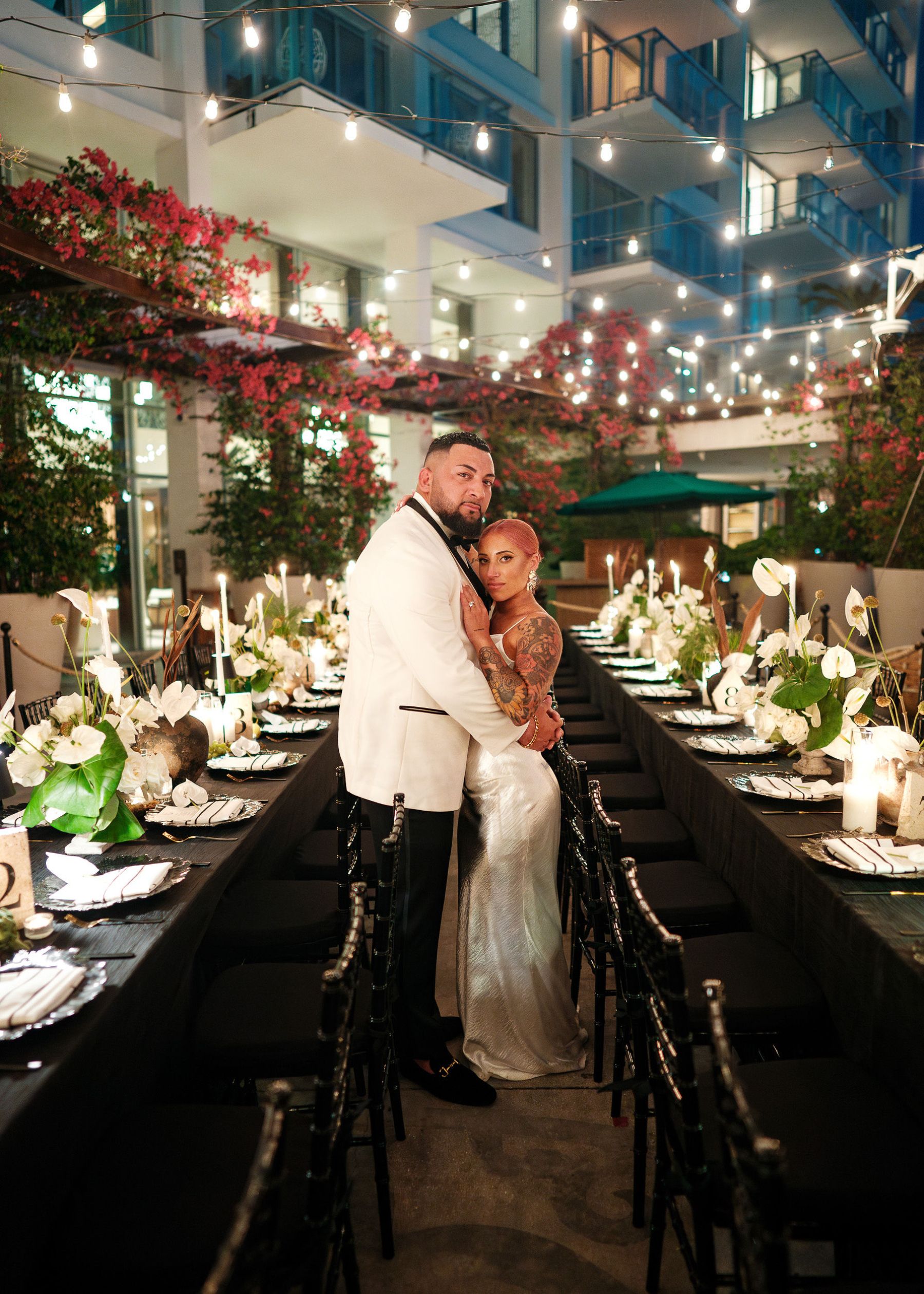 Meant to Be: Lisa and Chris' Enchanting Seaside Vows at Mondrian South Beach photo