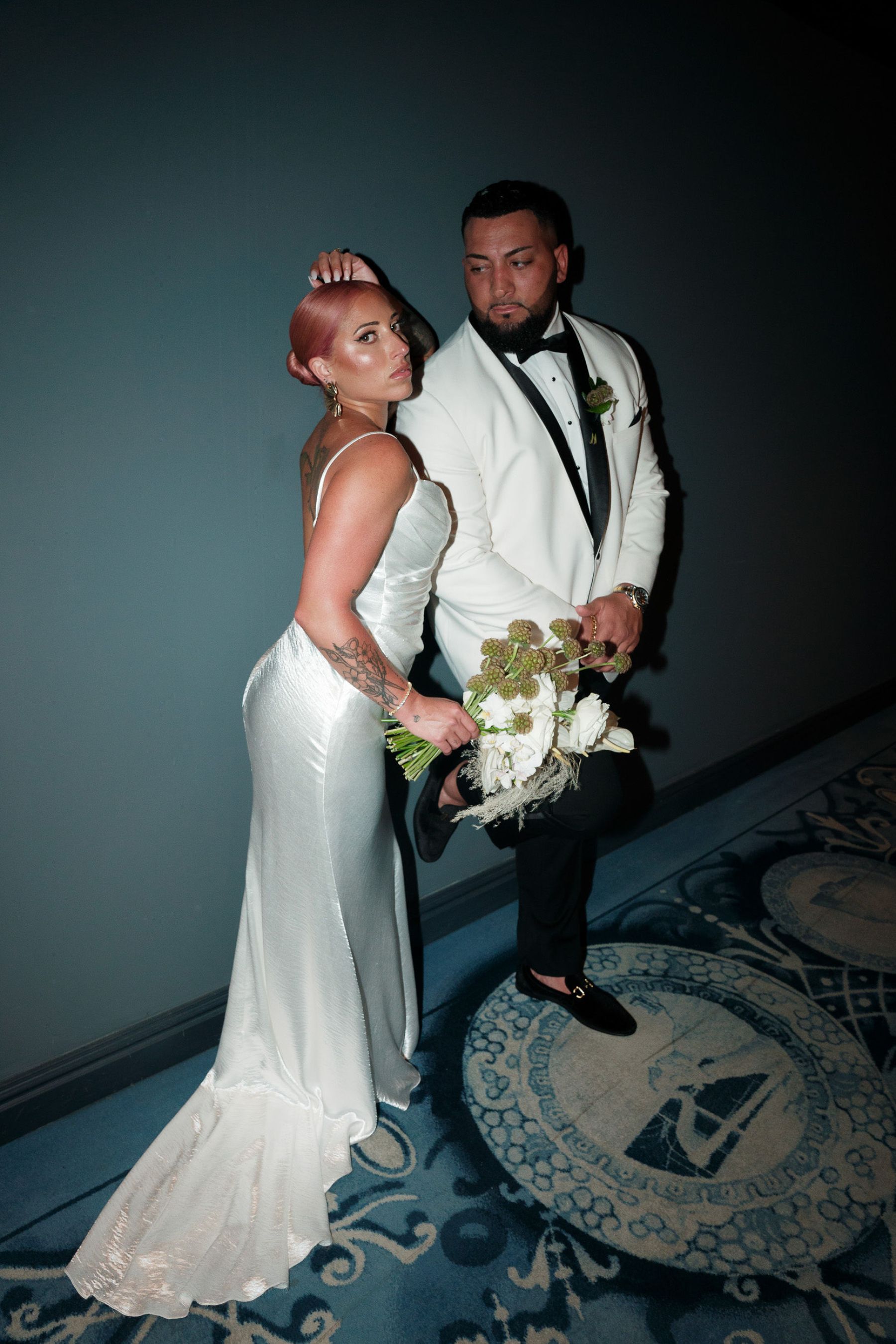 Meant to Be: Lisa and Chris' Enchanting Seaside Vows at Mondrian South Beach photo