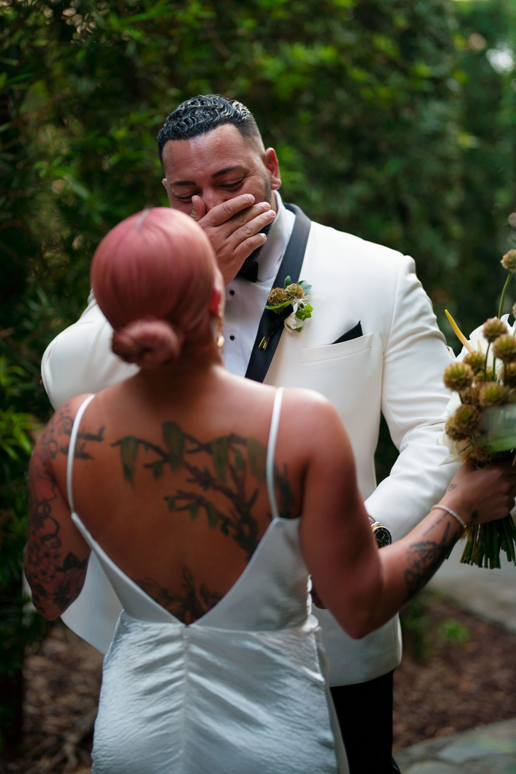 Meant to Be: Lisa and Chris' Enchanting Seaside Vows at Mondrian South Beach photo