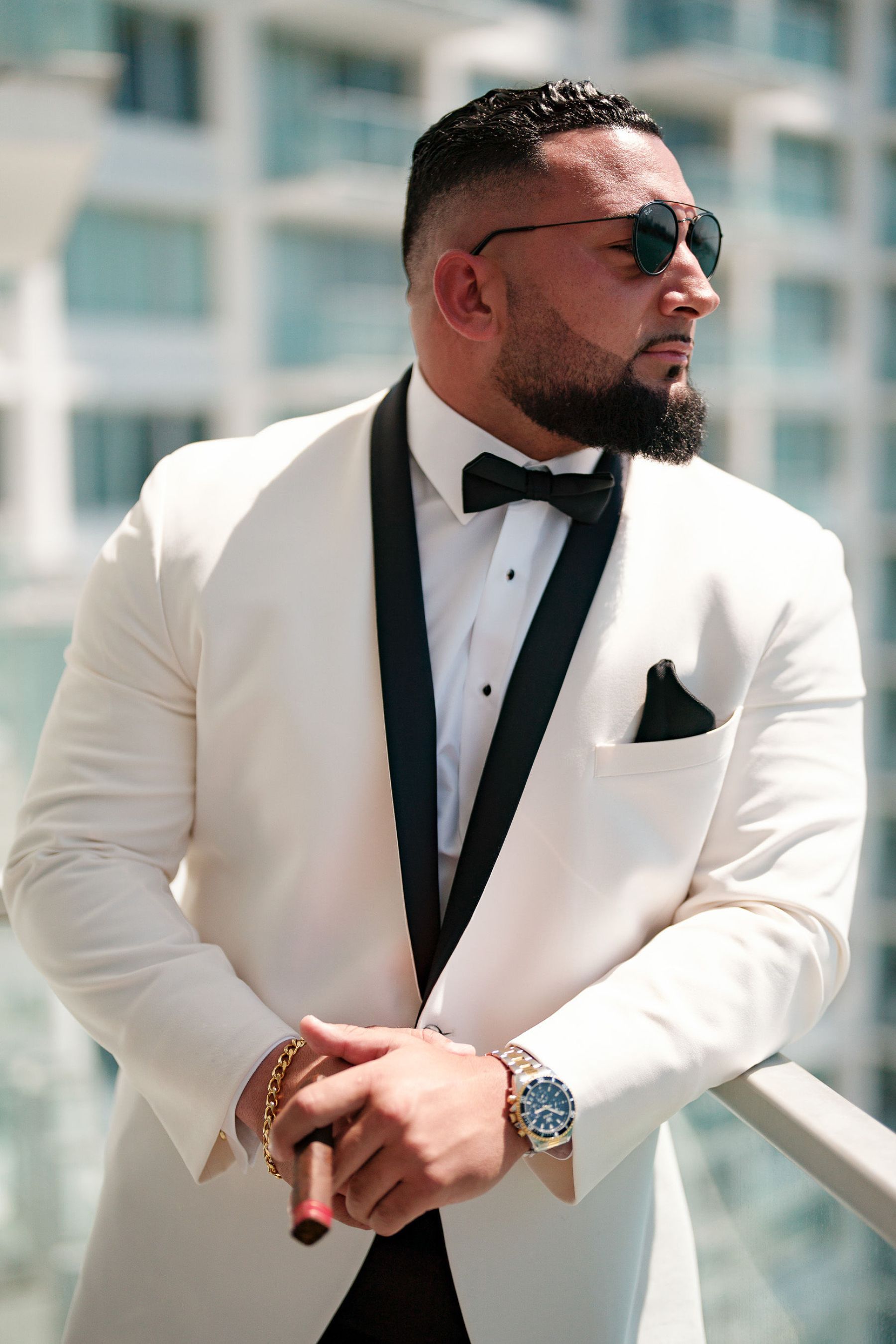 Meant to Be: Lisa and Chris' Enchanting Seaside Vows at Mondrian South Beach photo