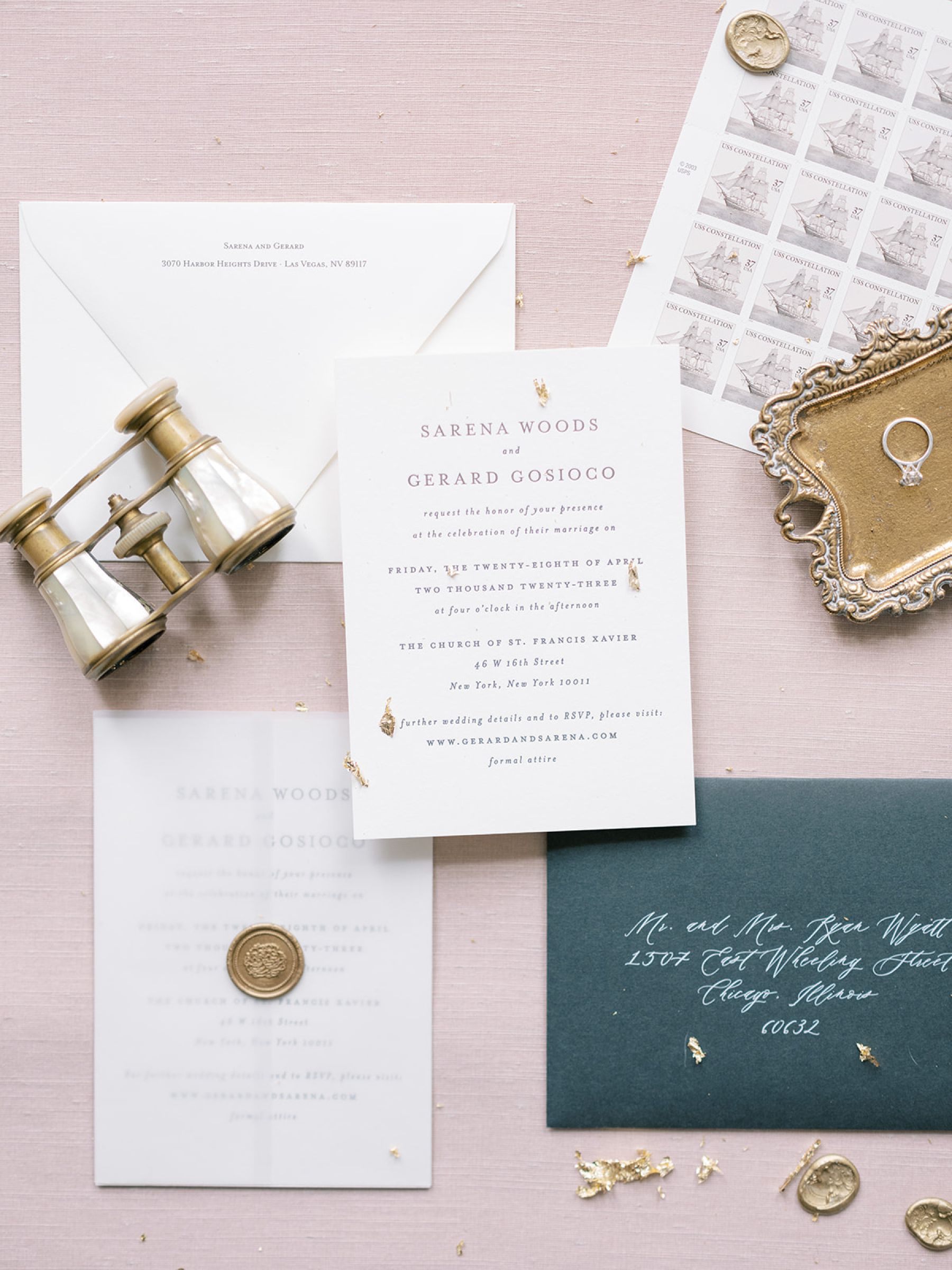 Sarena &amp; Gerard: A Love Story Sealed With The Kiss at the Second Floor NYC photo