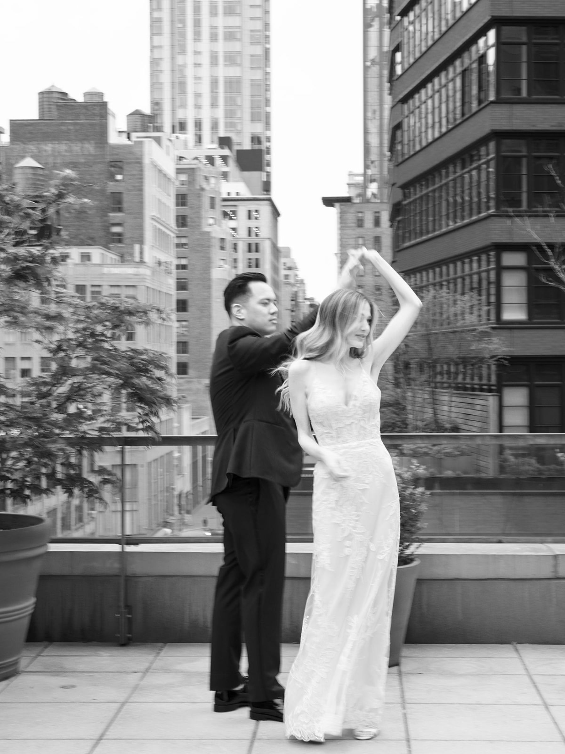 Sarena &amp; Gerard: A Love Story Sealed With The Kiss at the Second Floor NYC photo