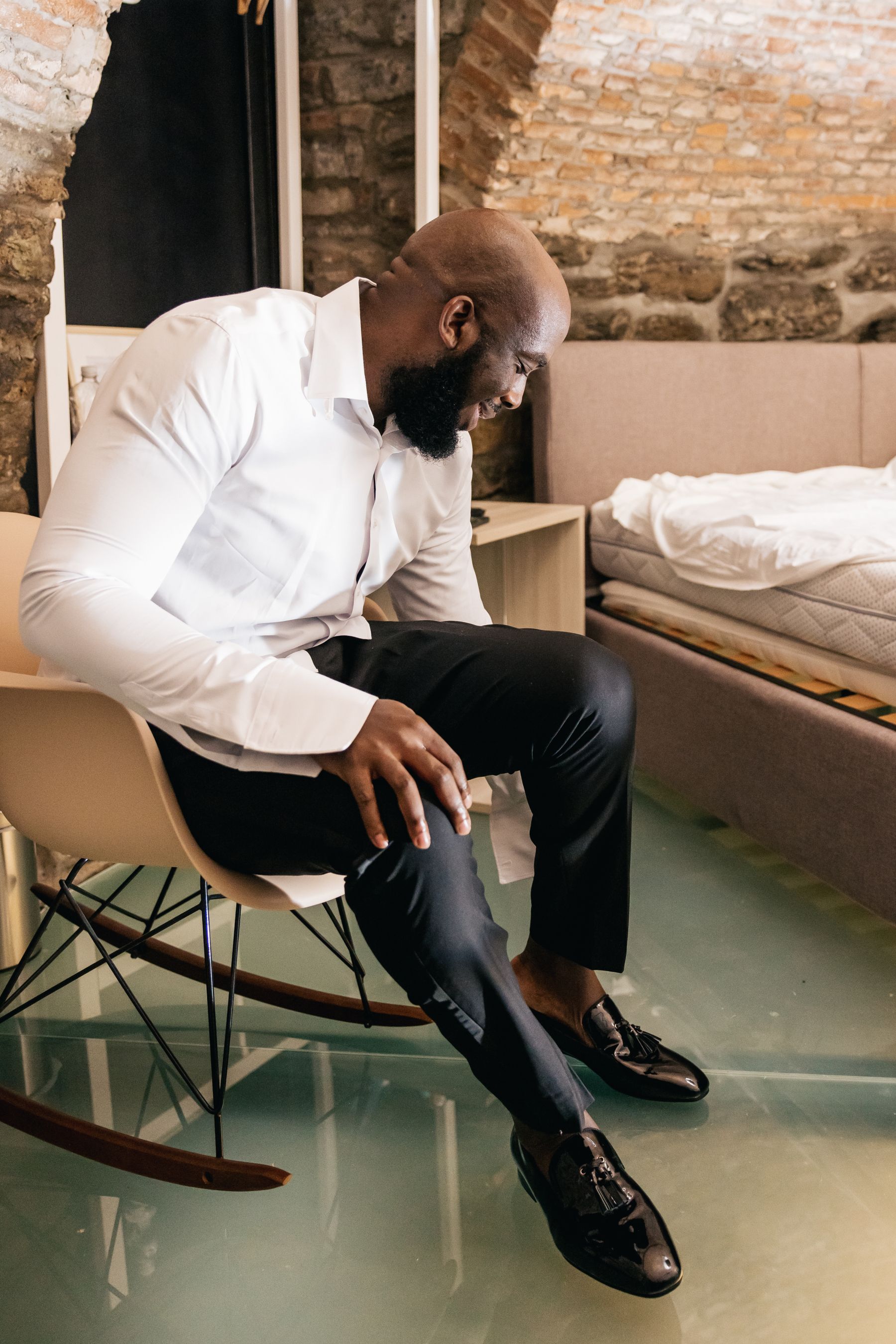 Blossoming Love by the Lake: Sade and Afam's Dreamy Celebration at Villa Erba and Villa Gastel photo