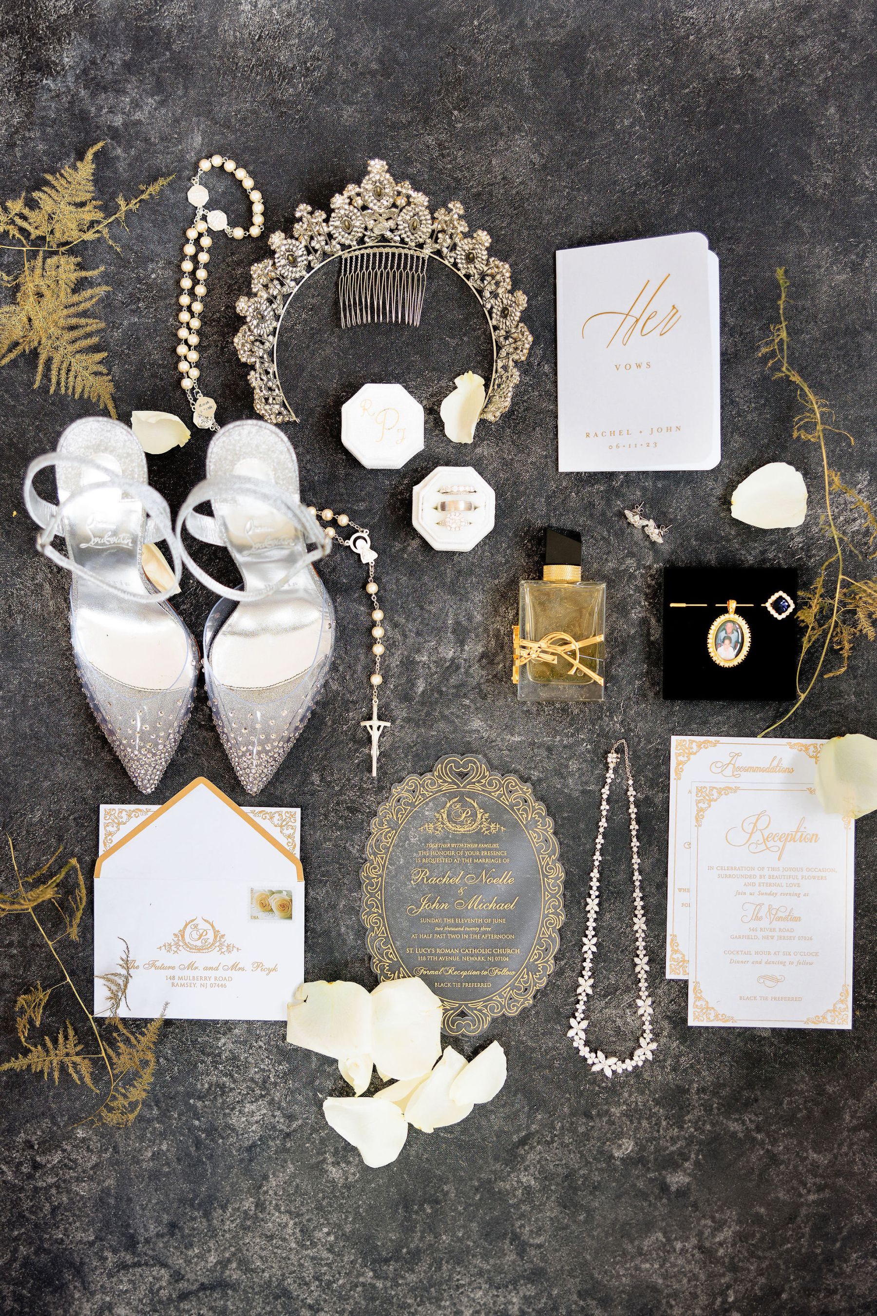 Royalty Redefined: Rachel and John's Majestic 'I Do' at The Venetian photo