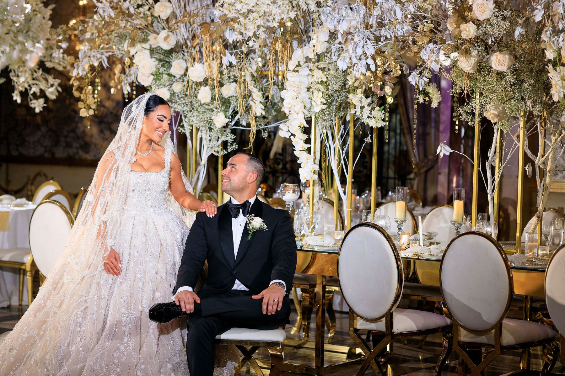 Royalty Redefined: Rachel and John's Majestic 'I Do' at The Venetian photo