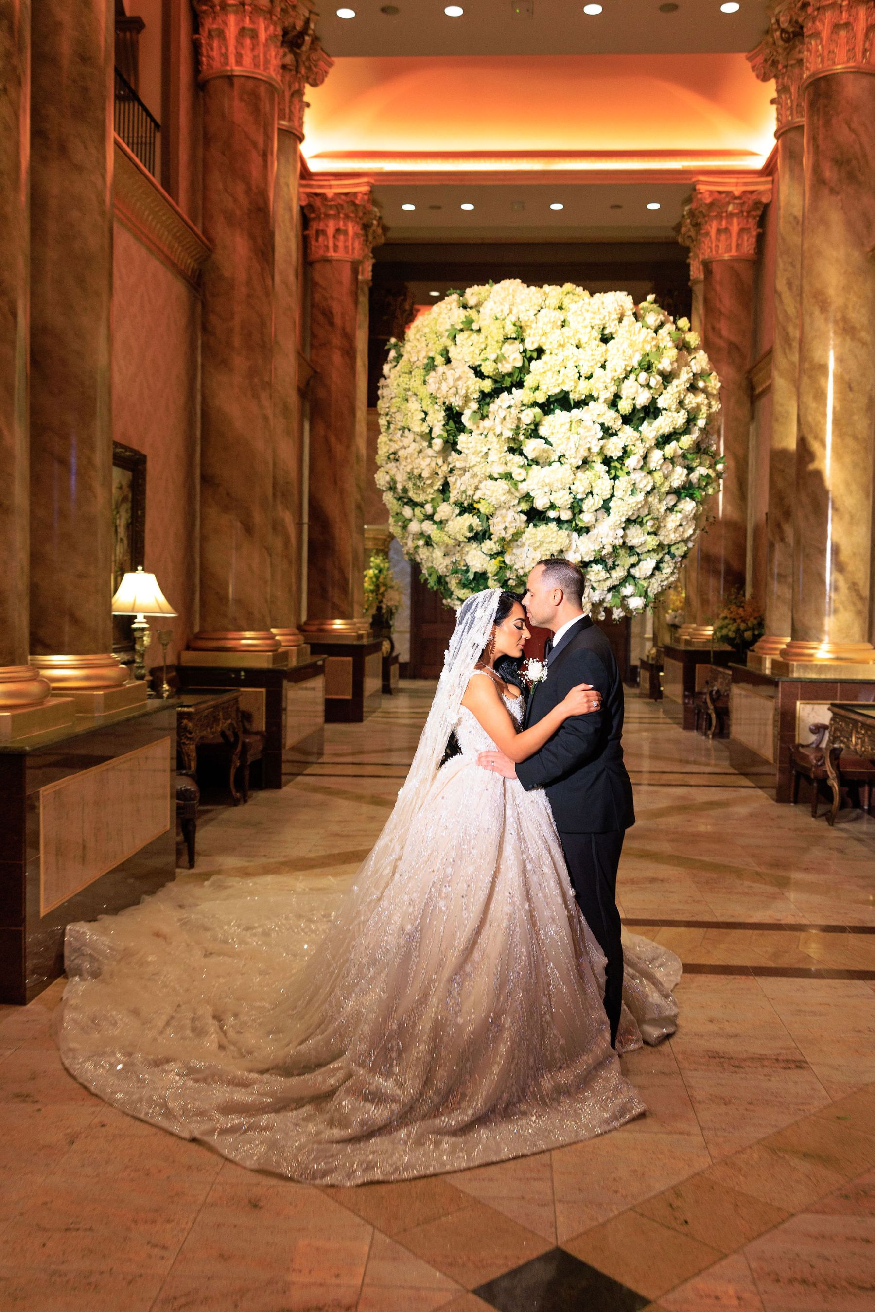 Royalty Redefined: Rachel and John's Majestic 'I Do' at The Venetian photo