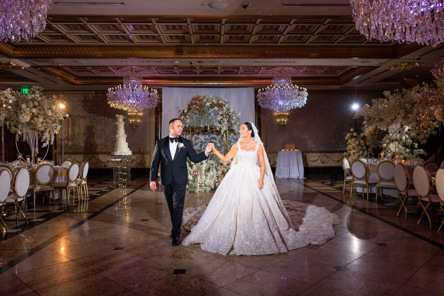 Royalty Redefined: Rachel and John's Majestic 'I Do' at The Venetian photo