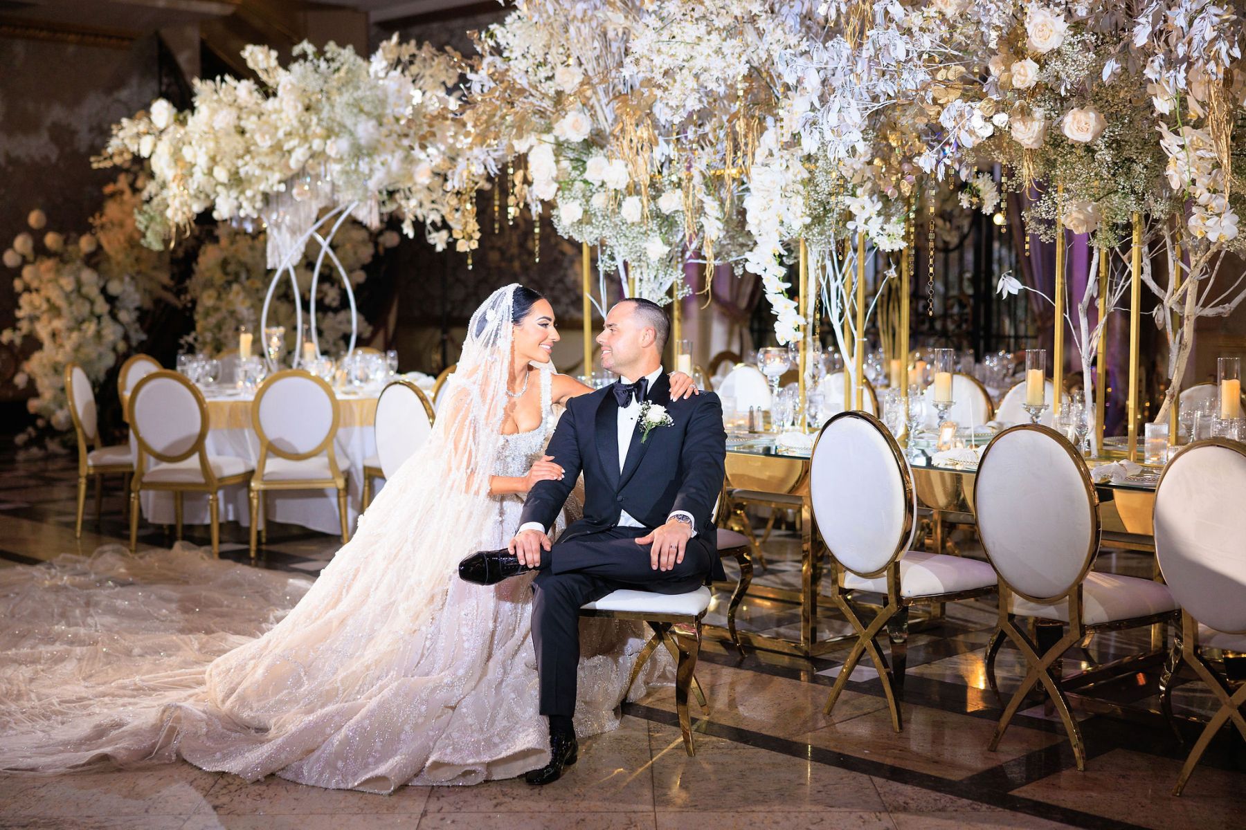 Royalty Redefined: Rachel and John's Majestic 'I Do' at The Venetian photo