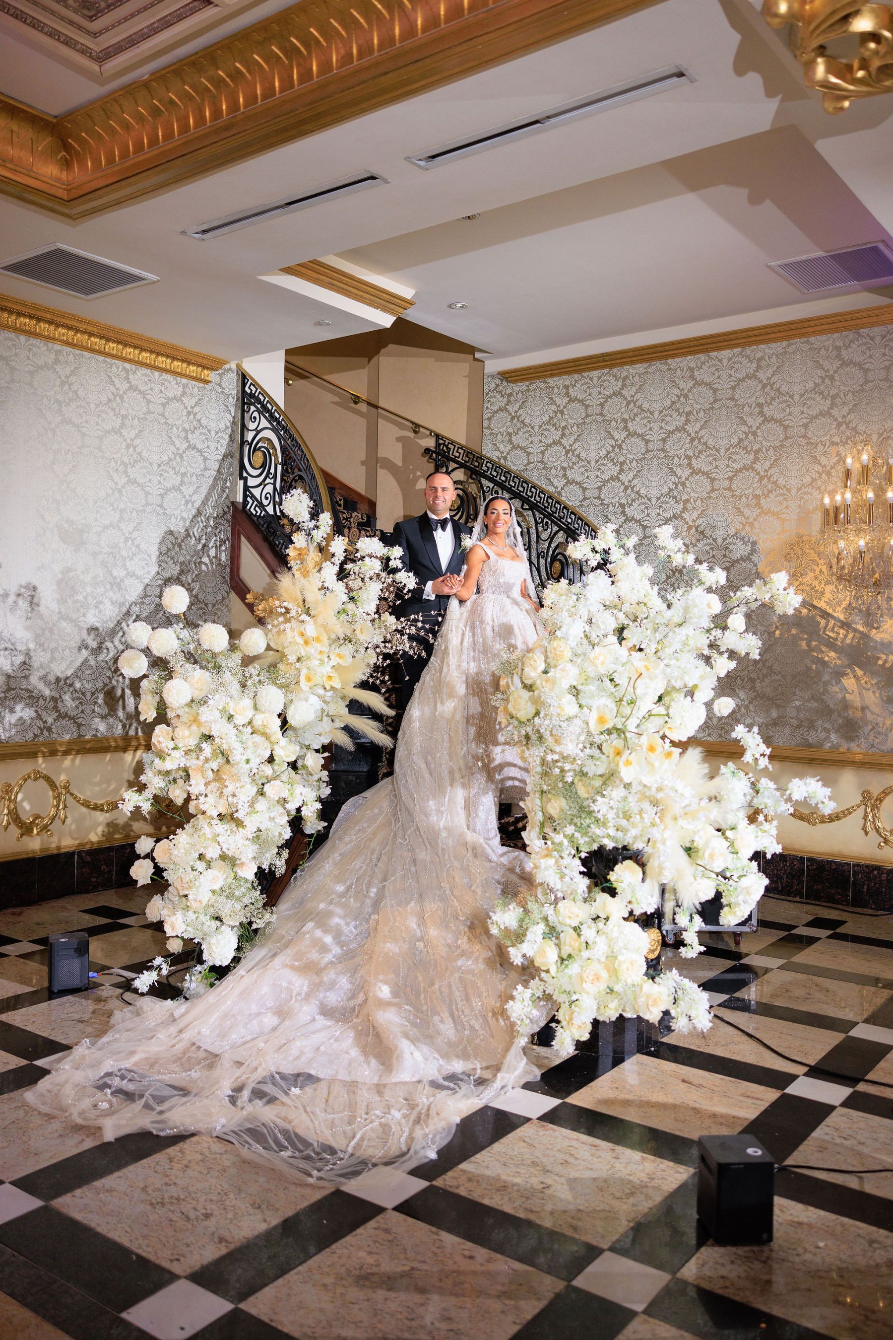 Royalty Redefined: Rachel and John's Majestic 'I Do' at The Venetian photo